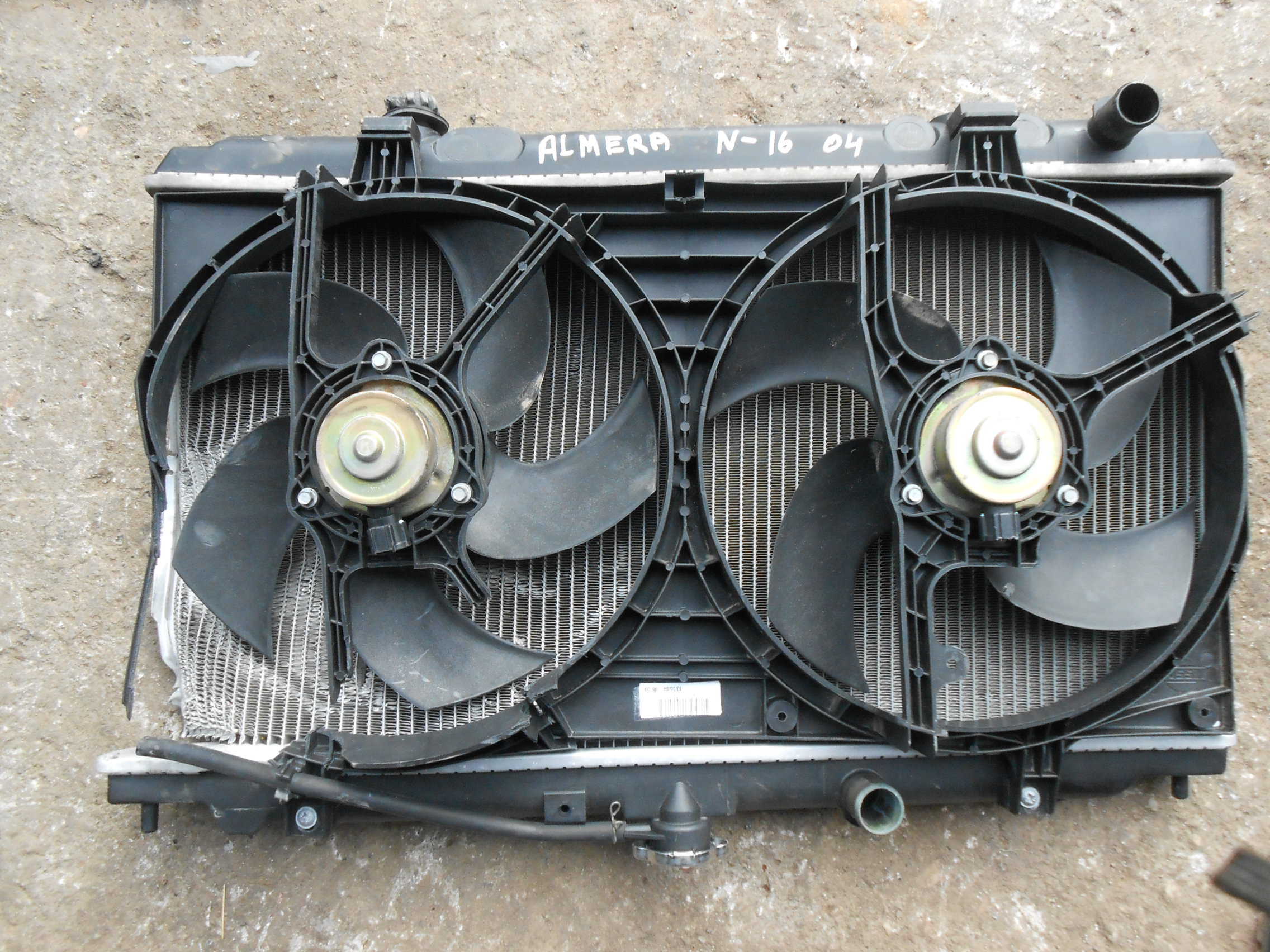 Βεντιλατέρ Ψυγείων Nissan Almera N16 ’04 Προσφορά.