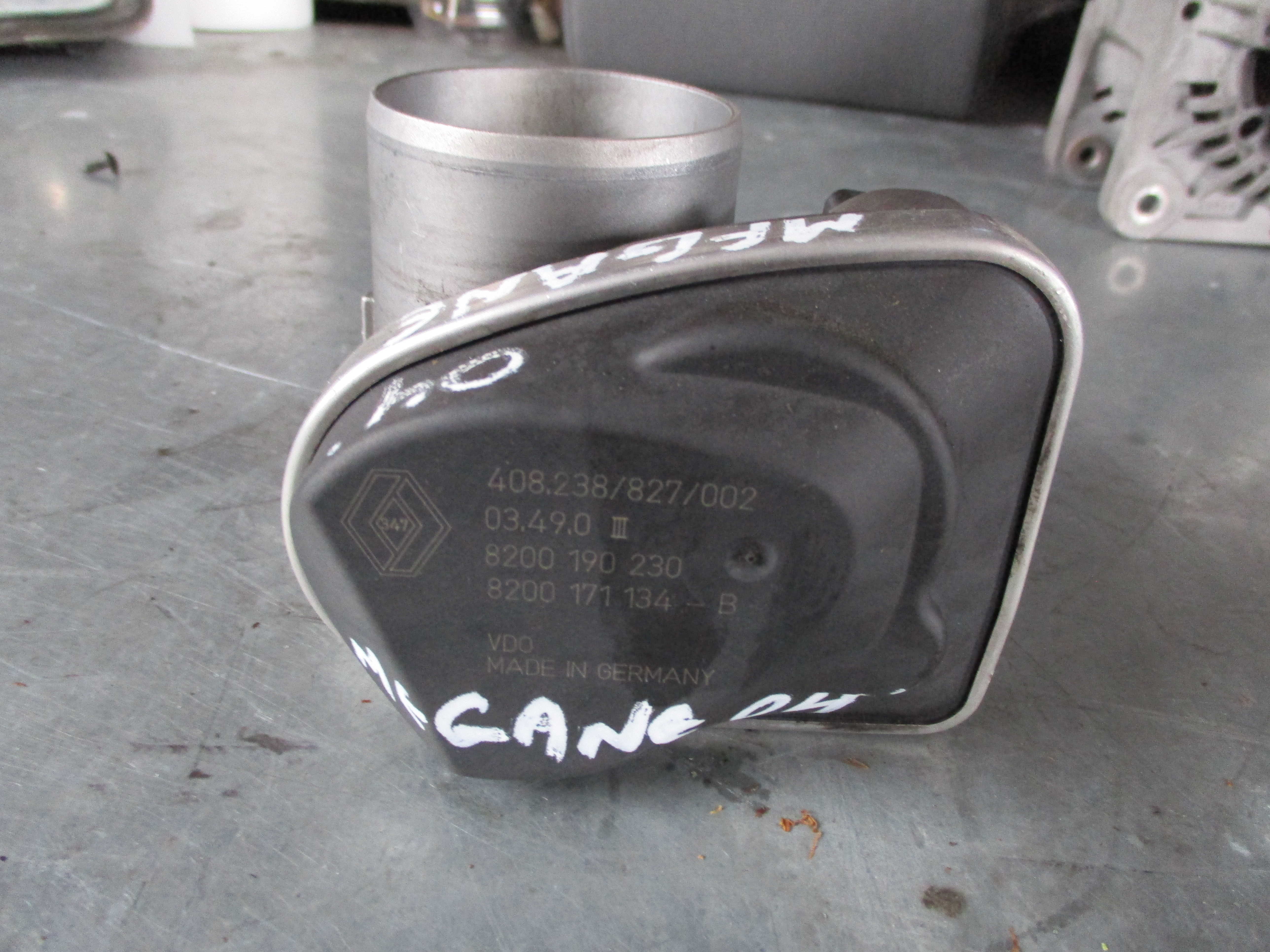 Πεταλούδα Γκαζιού ( 8200171134B , 8200190230 ) Renault Megane ’04 Προσφορά.