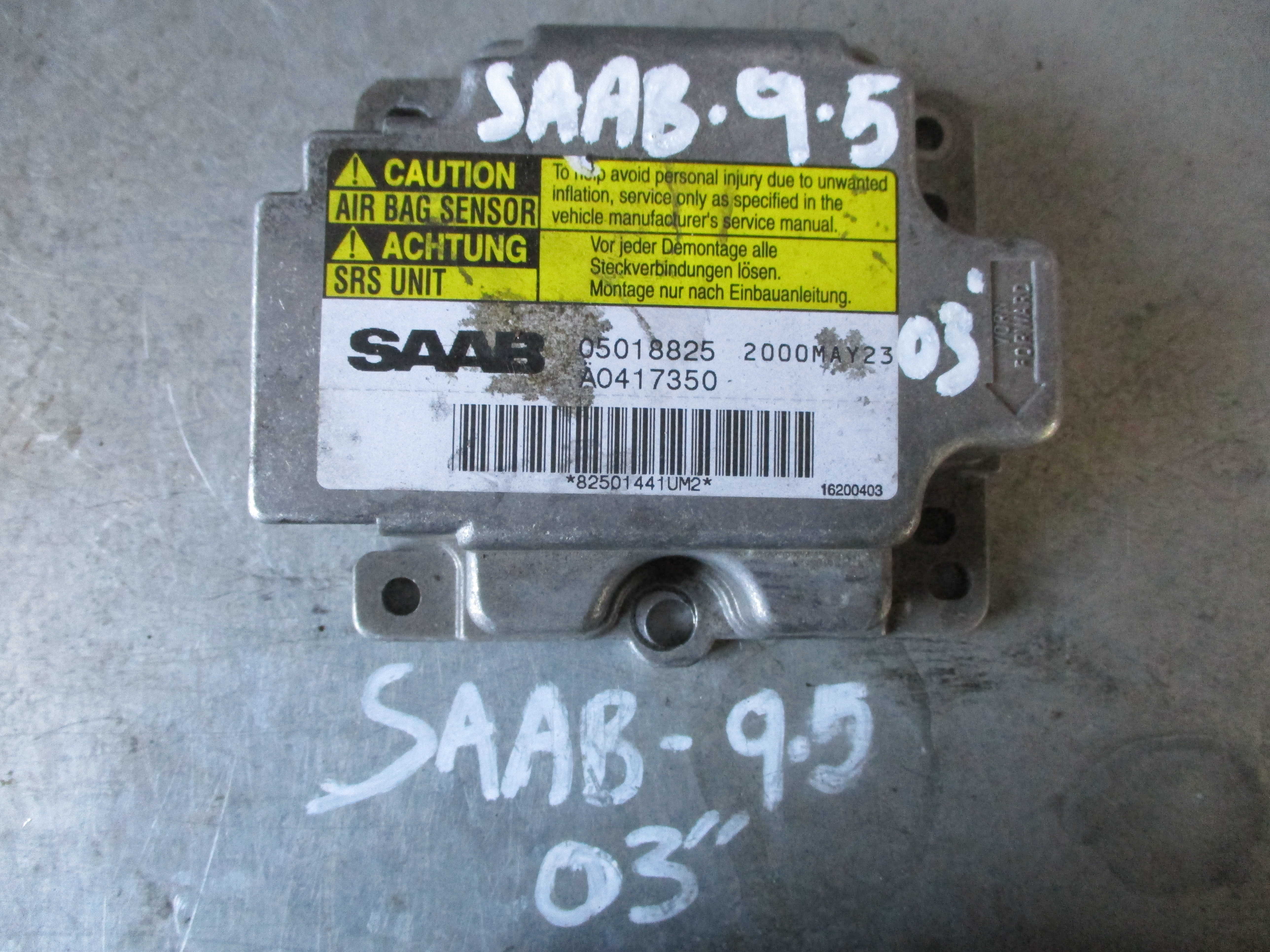 Αερόσακοι Saab 9-5 ’03 ( 05018825 )