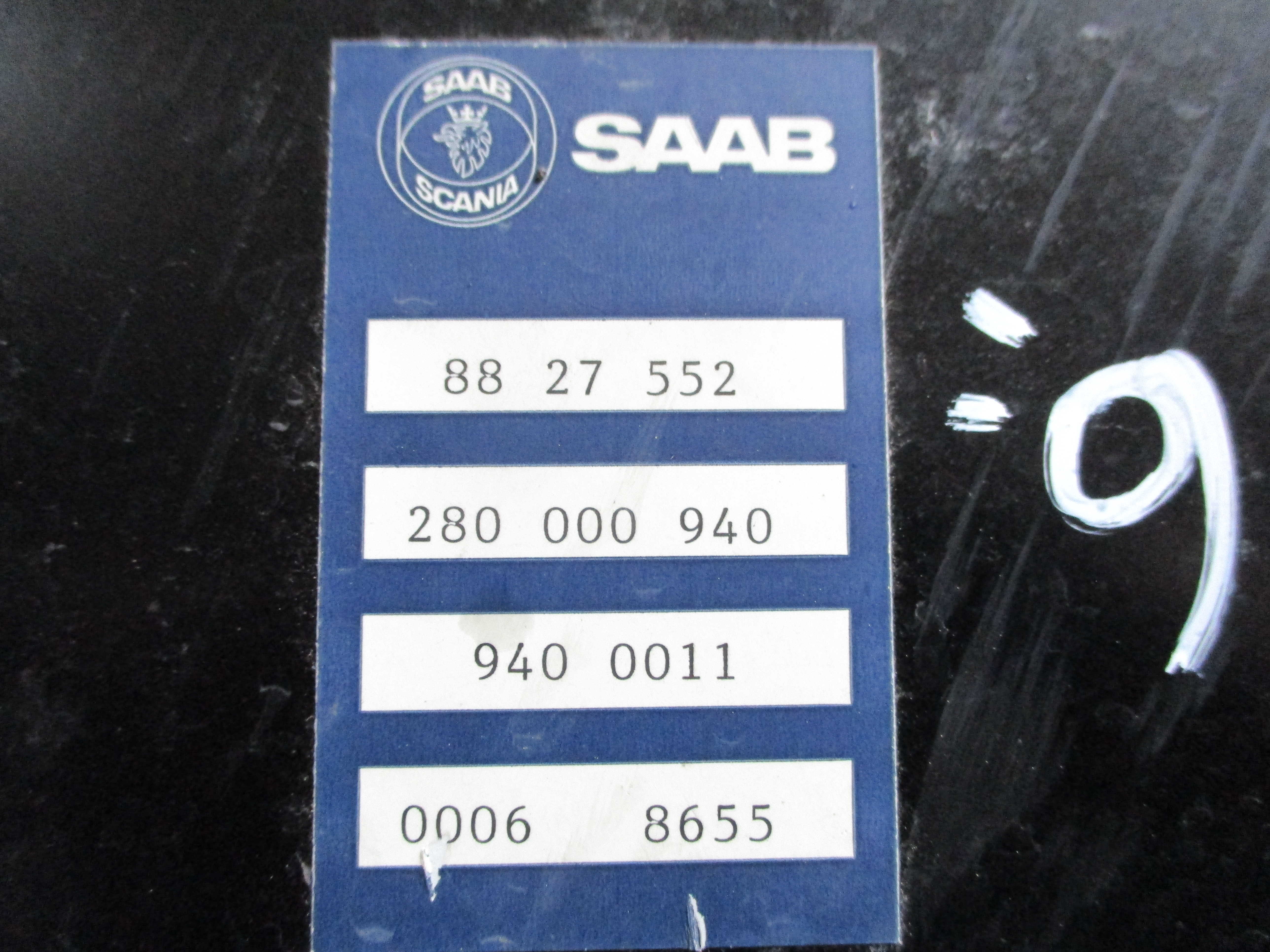 Εγκέφαλος Κινητήρα ( 8827552 , 280000940 , 02058655 ) Saab 9000 ’94 Προσφορά.