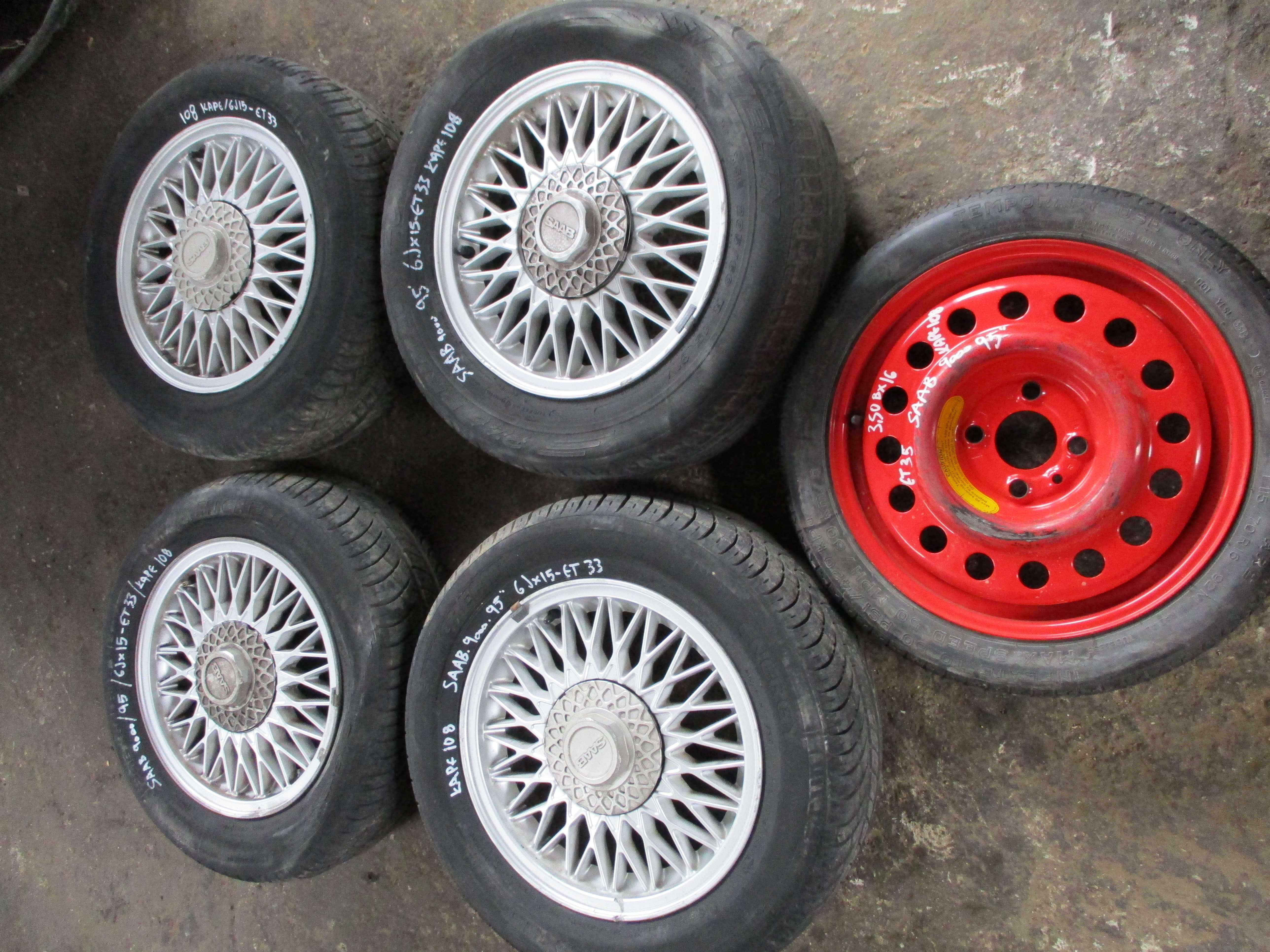 Ζαντολάστιχα Αλουμινίου Saab 9000 ’94 Προσφορά.