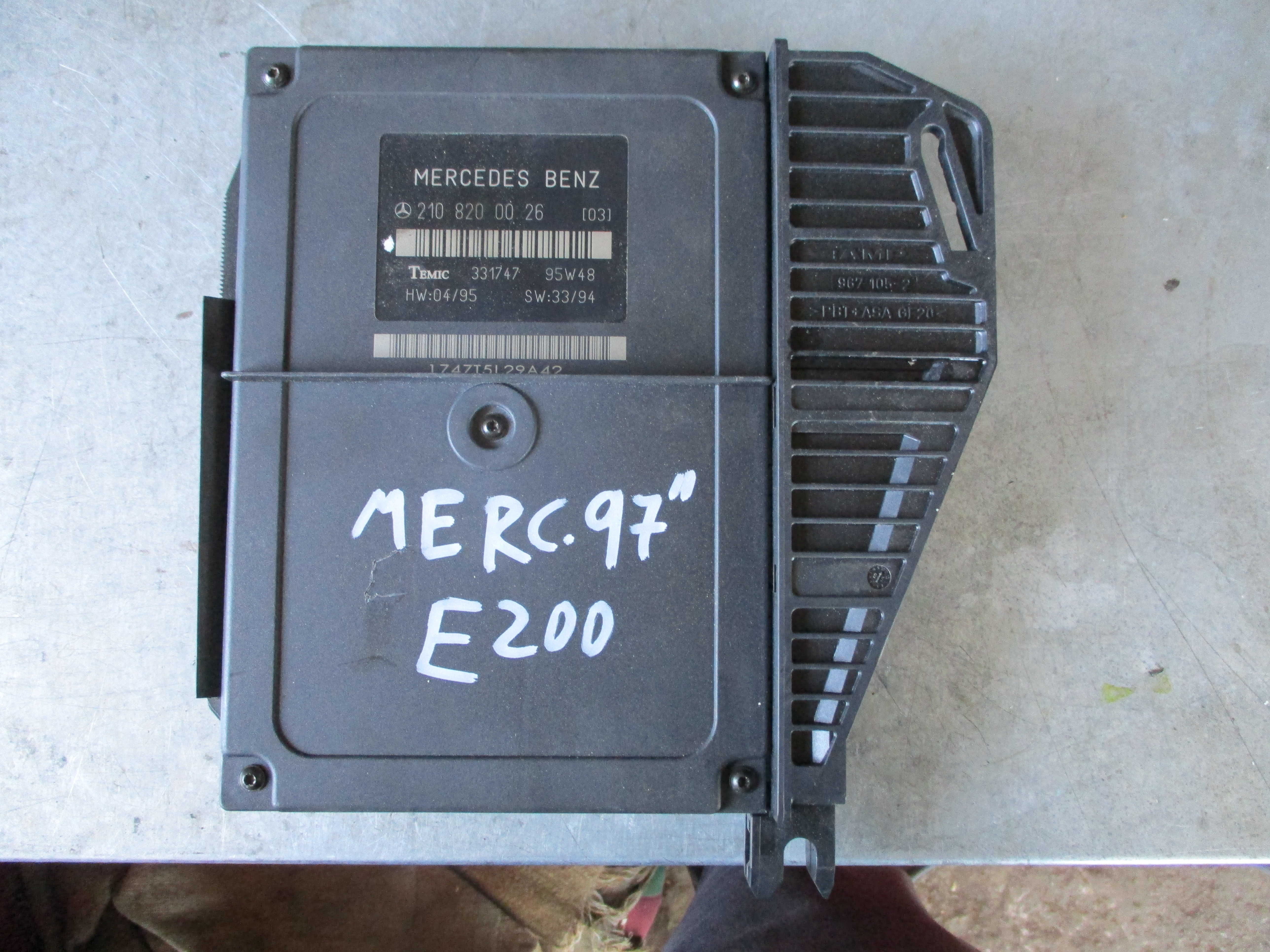 Εγκέφαλος Άνεσης ( 2108200026 ) Μercedes E200 ’96 Προσφορά.