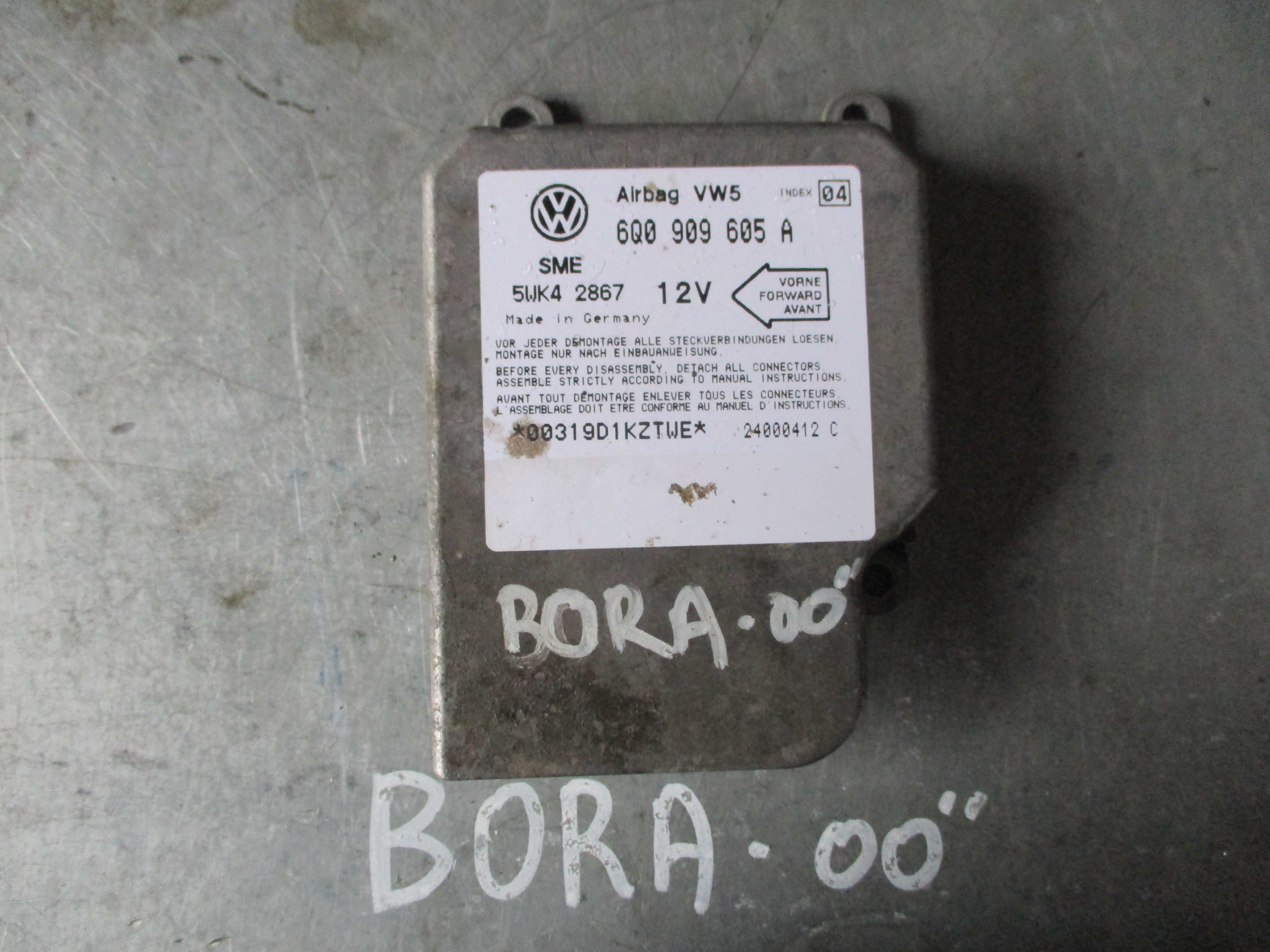 Εγκέφαλος Αερόσακων ( 6Q0909605A , 5WK42867 ) VW Bora ’00 Προσφορά.
