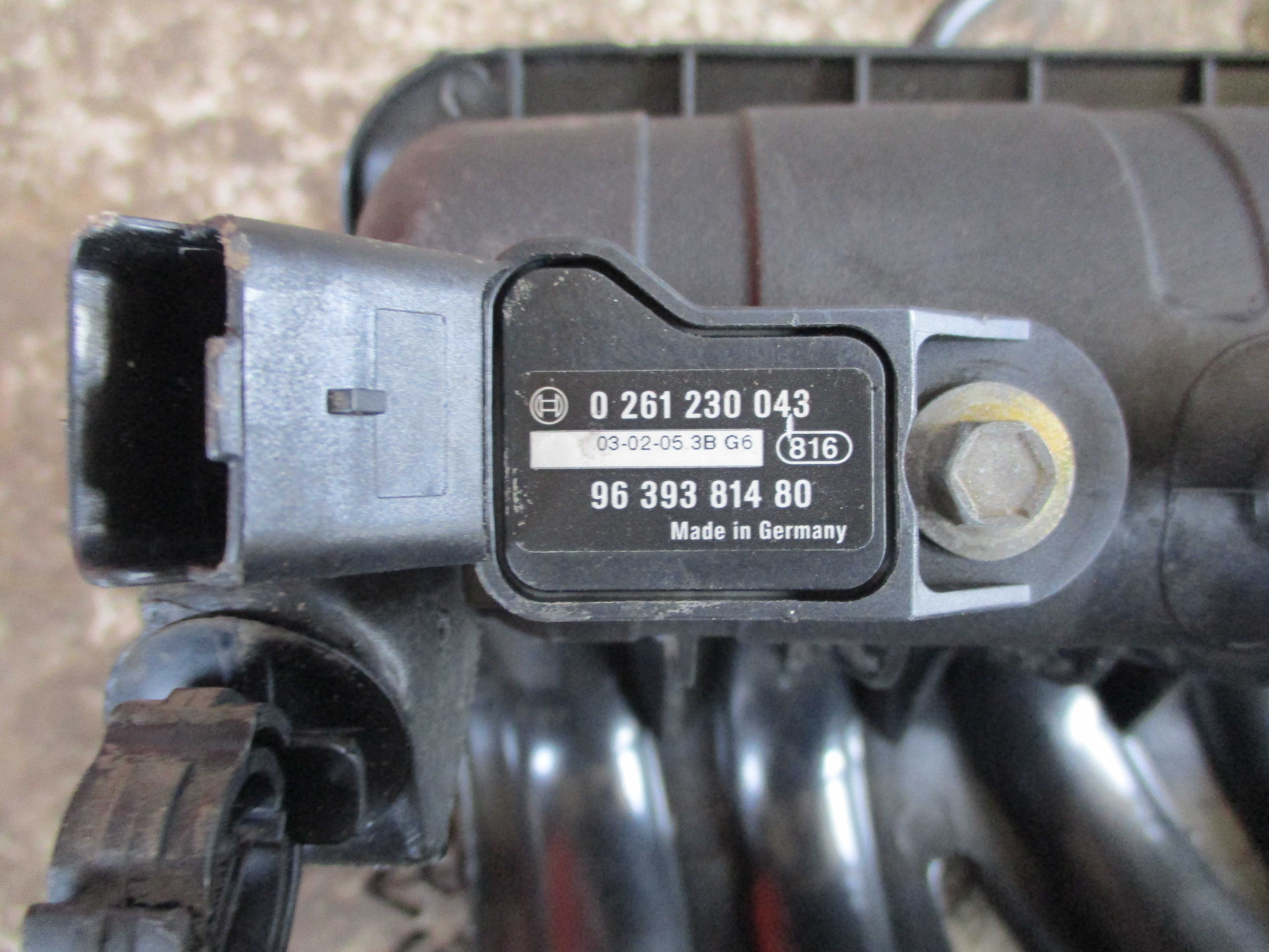 Πολλαπλή Εισαγωγής ( 9638425180 ) Peugeot 307 ’03 Προσφορά.