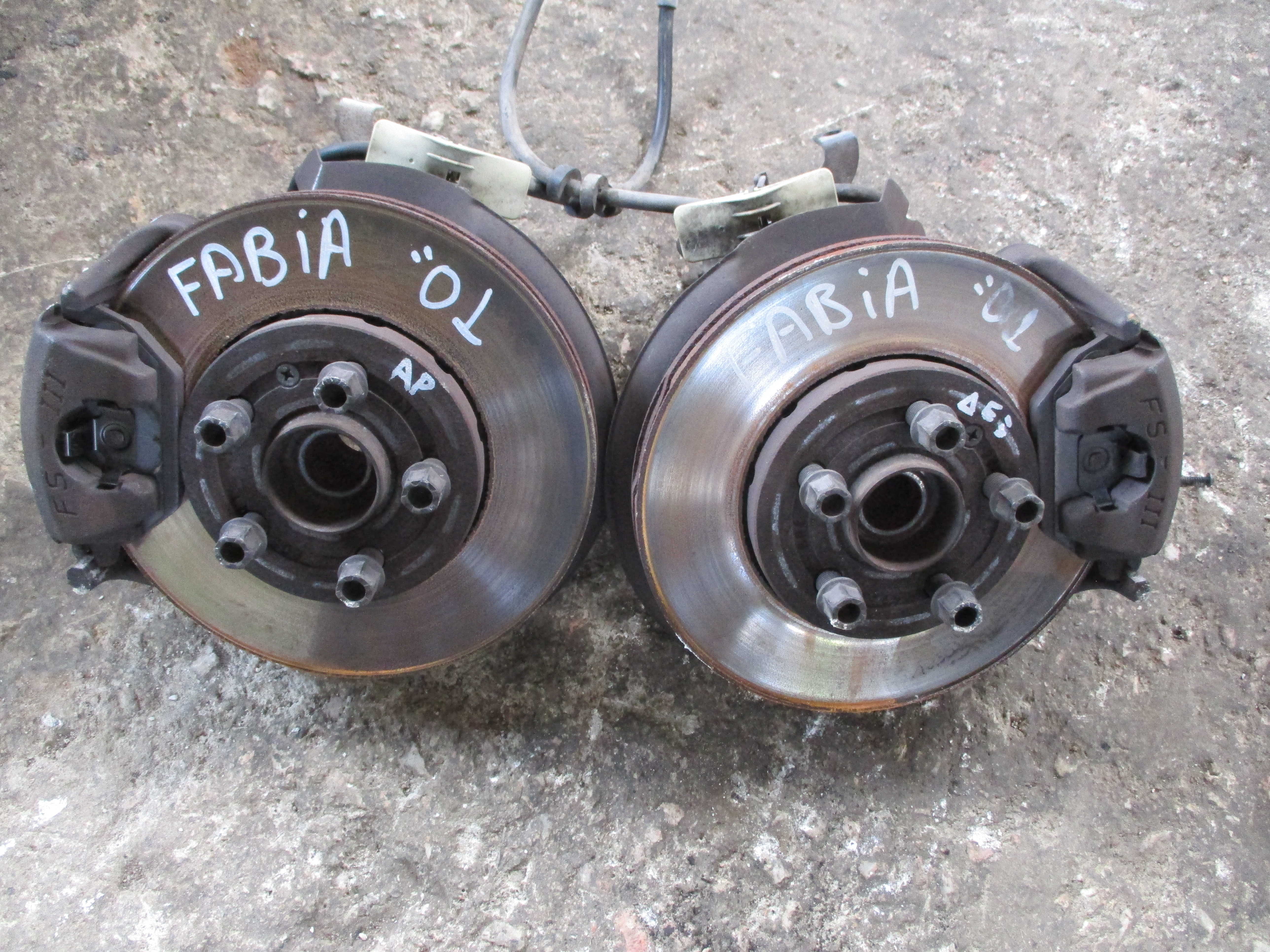 Δισκόπλακες skoda Fabia ’01