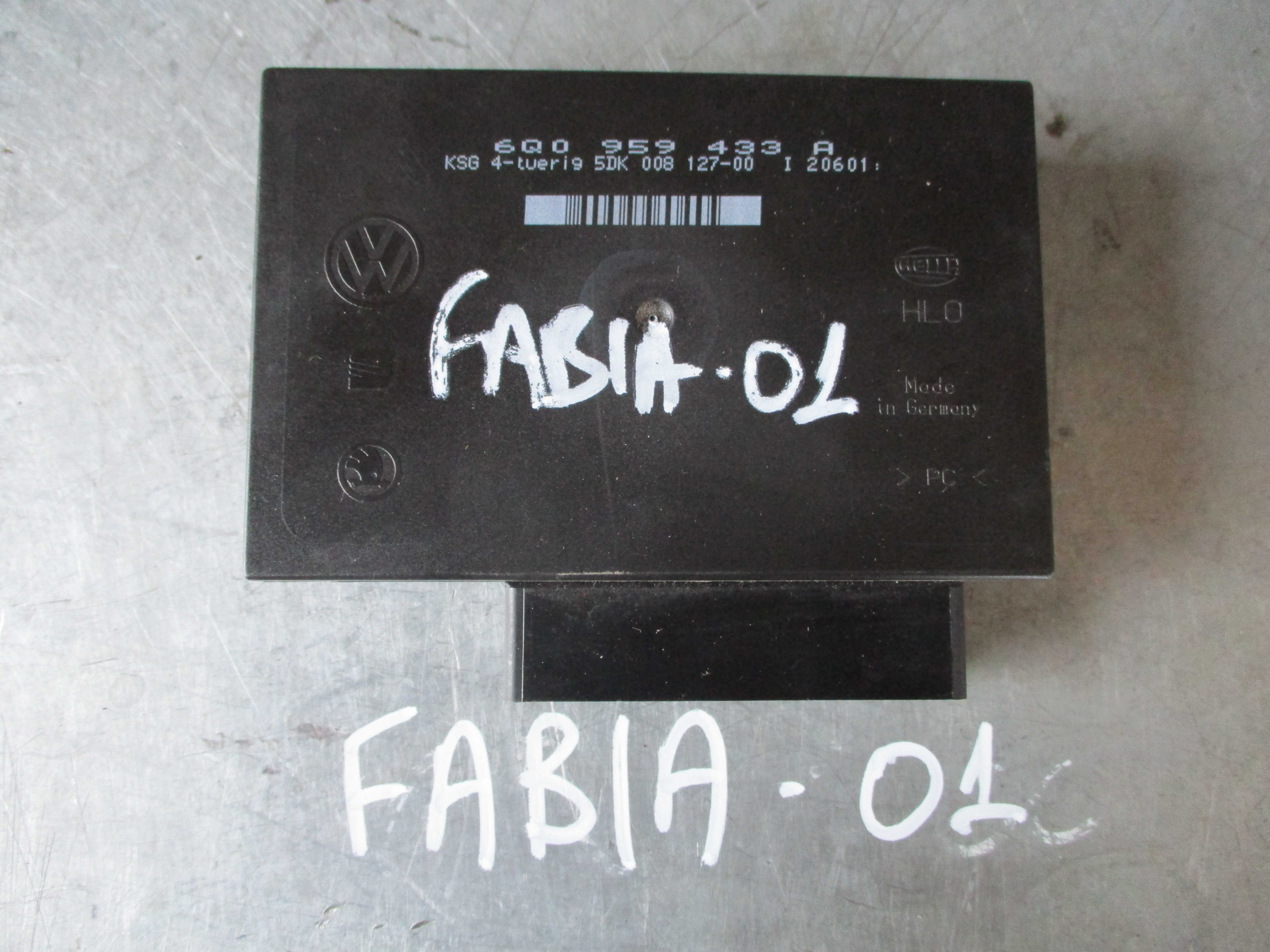 Κεντρικό Κλείδωμα (6Q0959433A) Skoda Fabia ’01