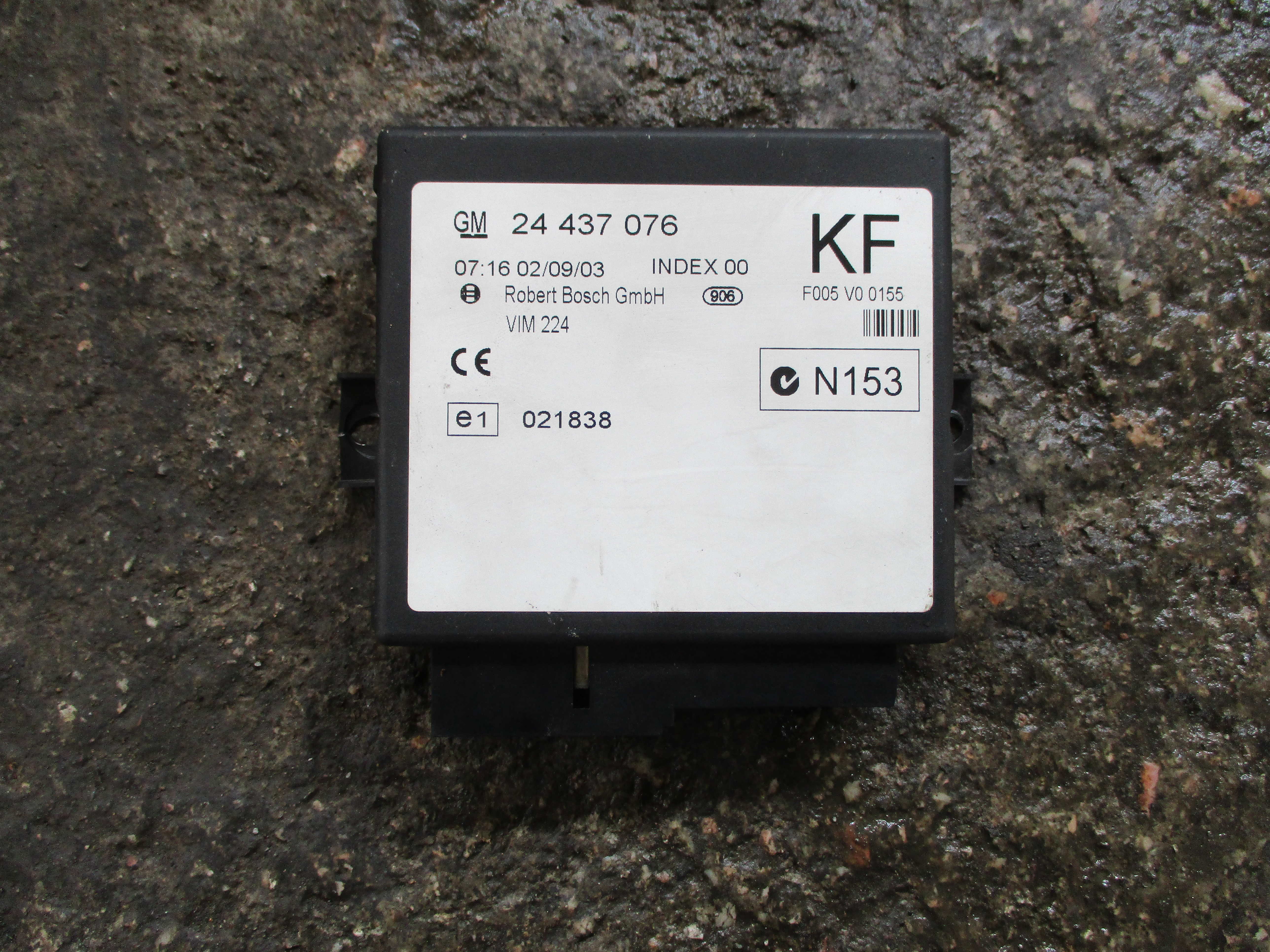 Μονάδα Κεντρικού Κλειδώματος ( 24437076 ) Opel Astra G Van ’03 Προσφορά.