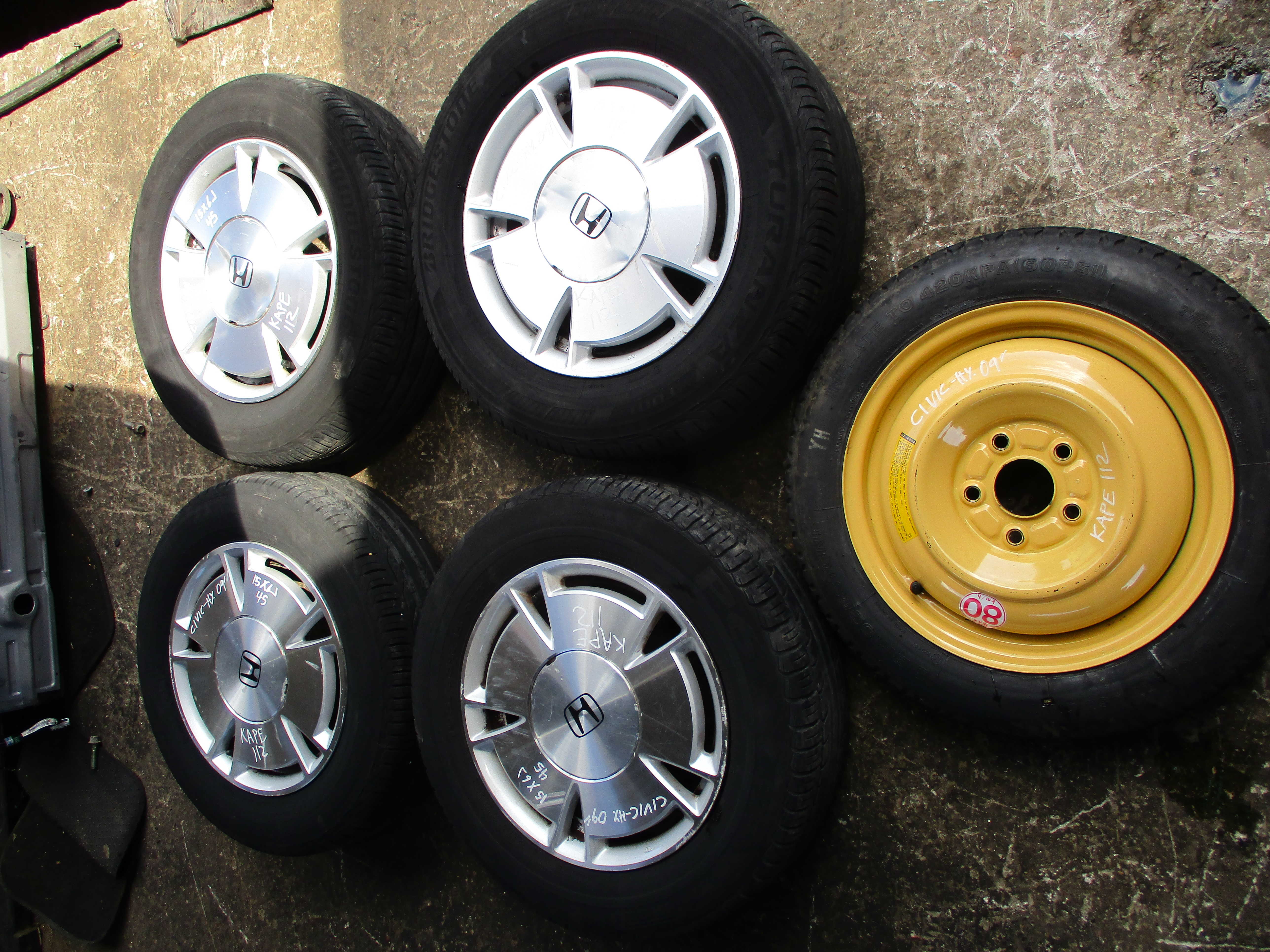 Ζαντολάστιχα Αλουμινίου Honda Civic Hybrid ’07 Προσφορά.