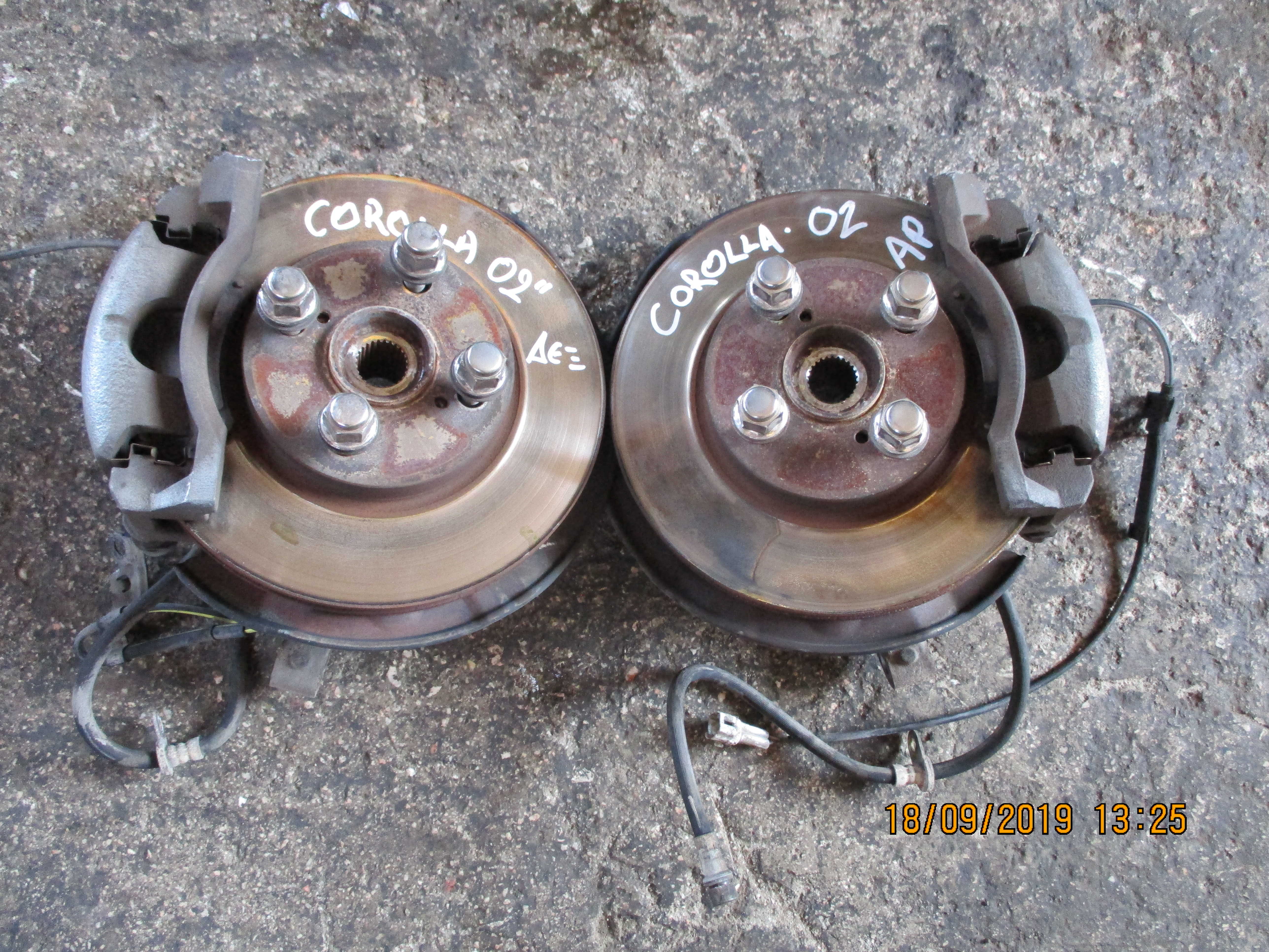 Δισκόπλακες Εμπρός Toyota Corolla ’02 Προσφορά!