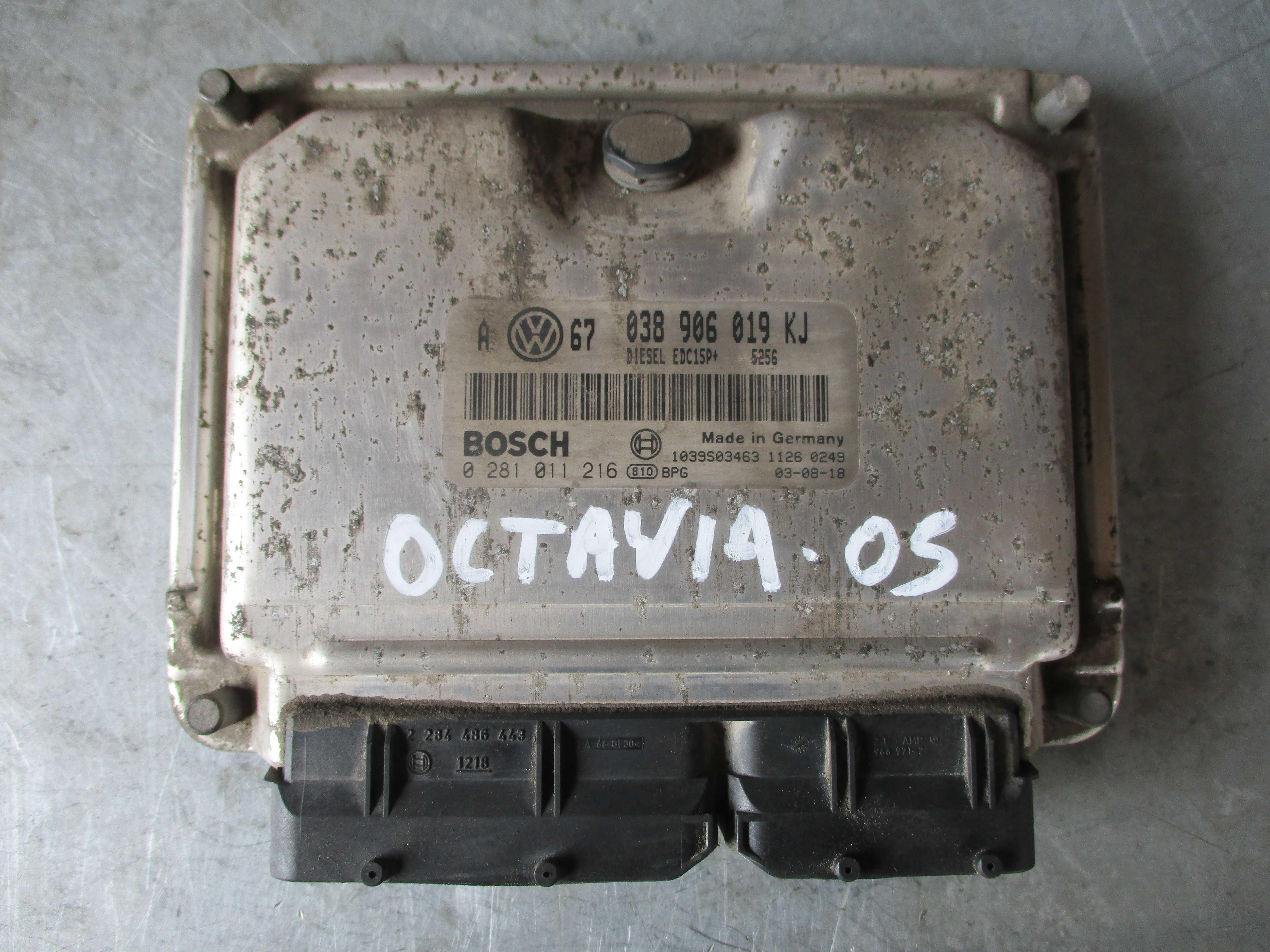 Εγκέφαλος Κινητήρα ( 38906019KJ , 0281011216 ) Skoda Octavia ’04 Προσφορά.