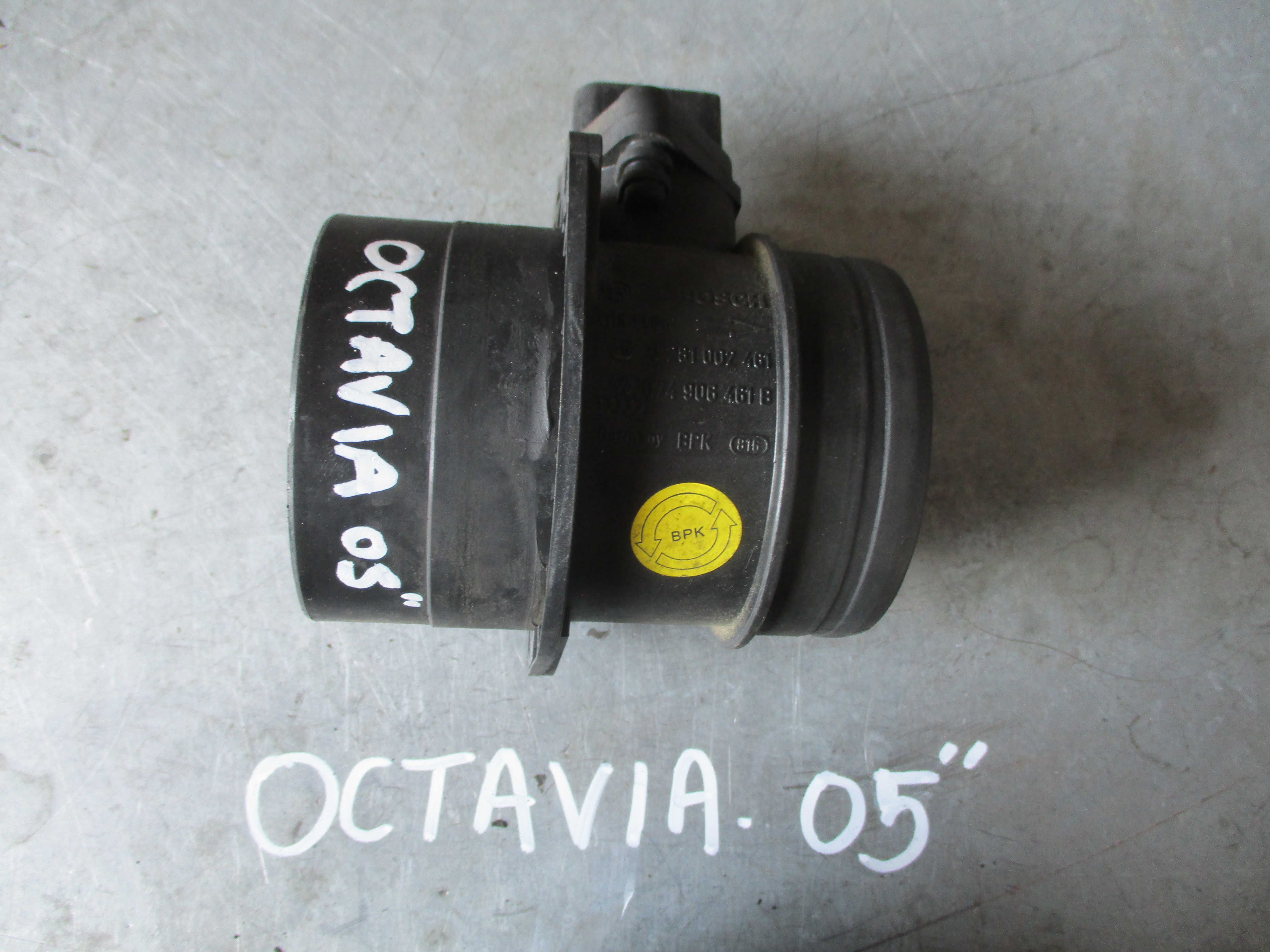 Μετρητής Μάζας Αέρα ( 0281002461 , 074906461Β ) Skoda Octavia ’04 Προσφορά.