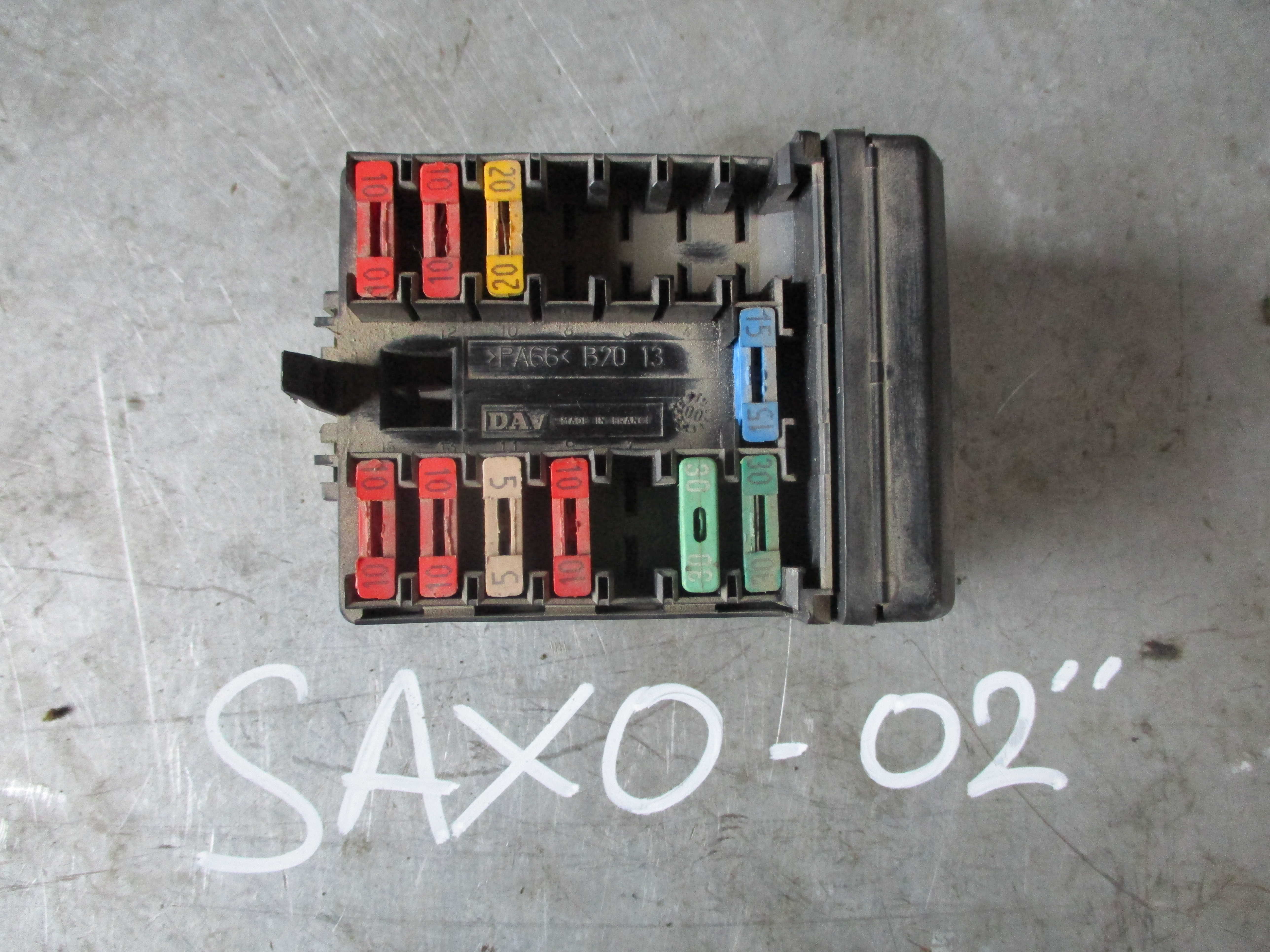 Ασφάλειες (PA66B2013) Citroen Saxo ’00