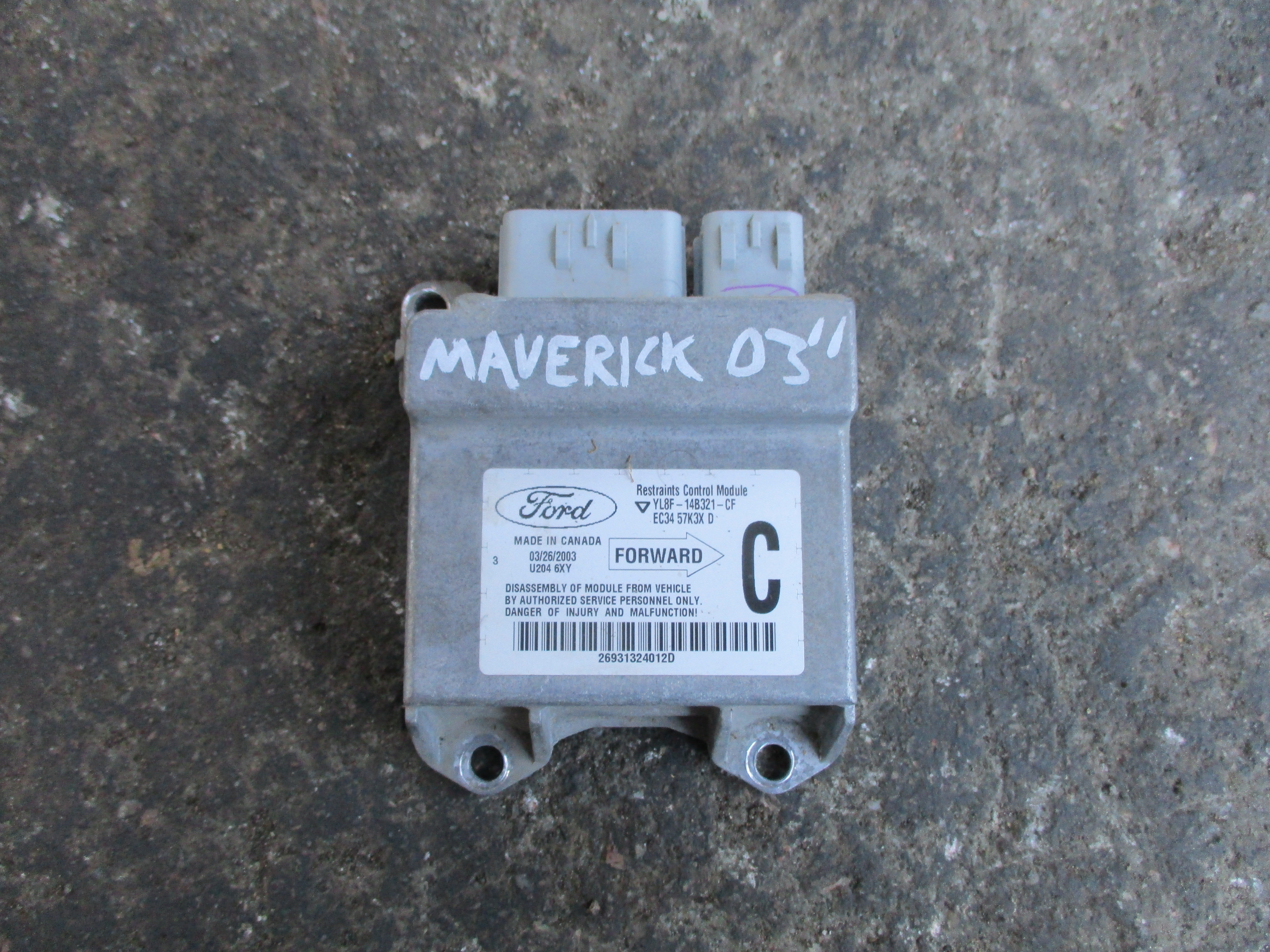 Αερόσακοι Σετ Κομπλέ ( YL8F14B321CF ) Ford Maverick ’03 Προσφορά.