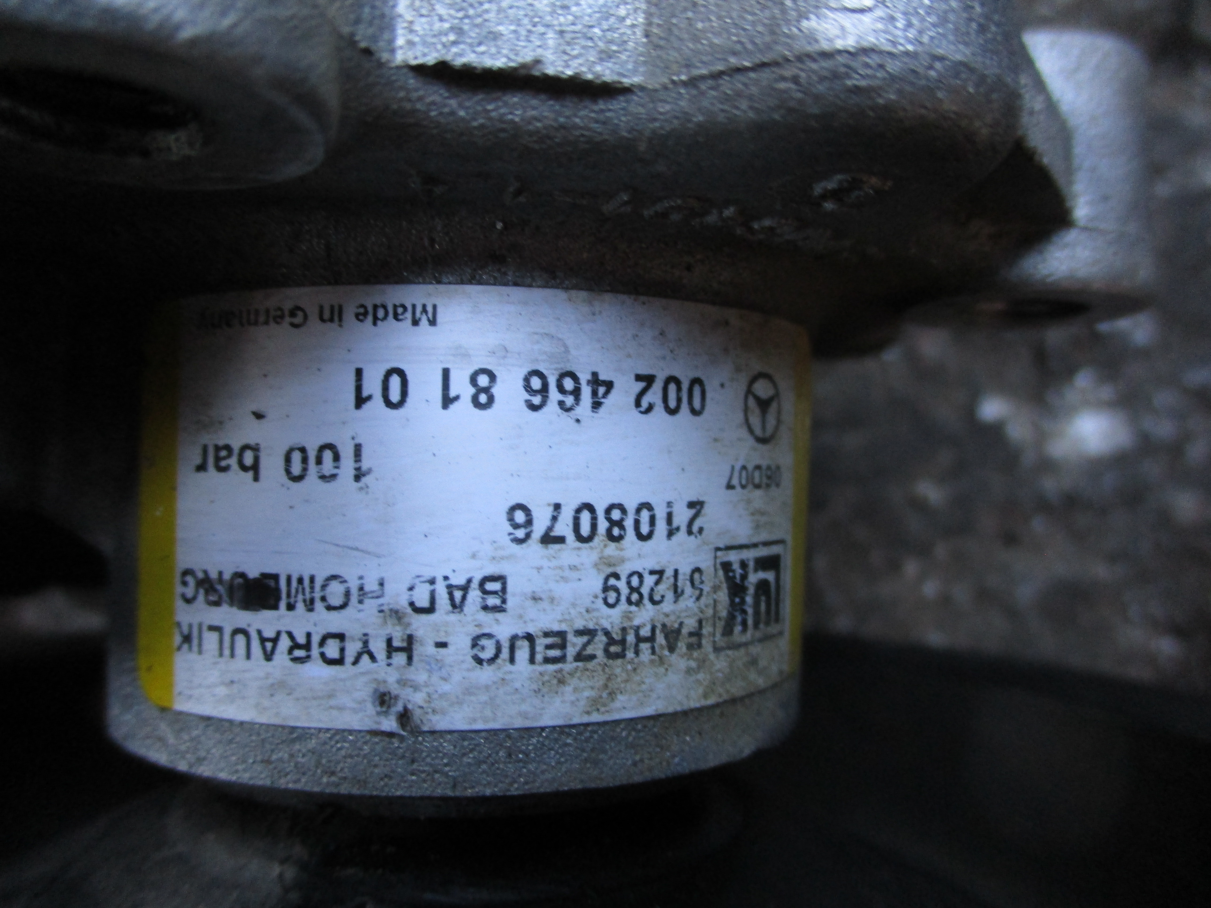 Αντλία Υδραυλικού Τιμονιού ( 0024668101 ) Mercedes ML 320 ’02 Προσφορά.