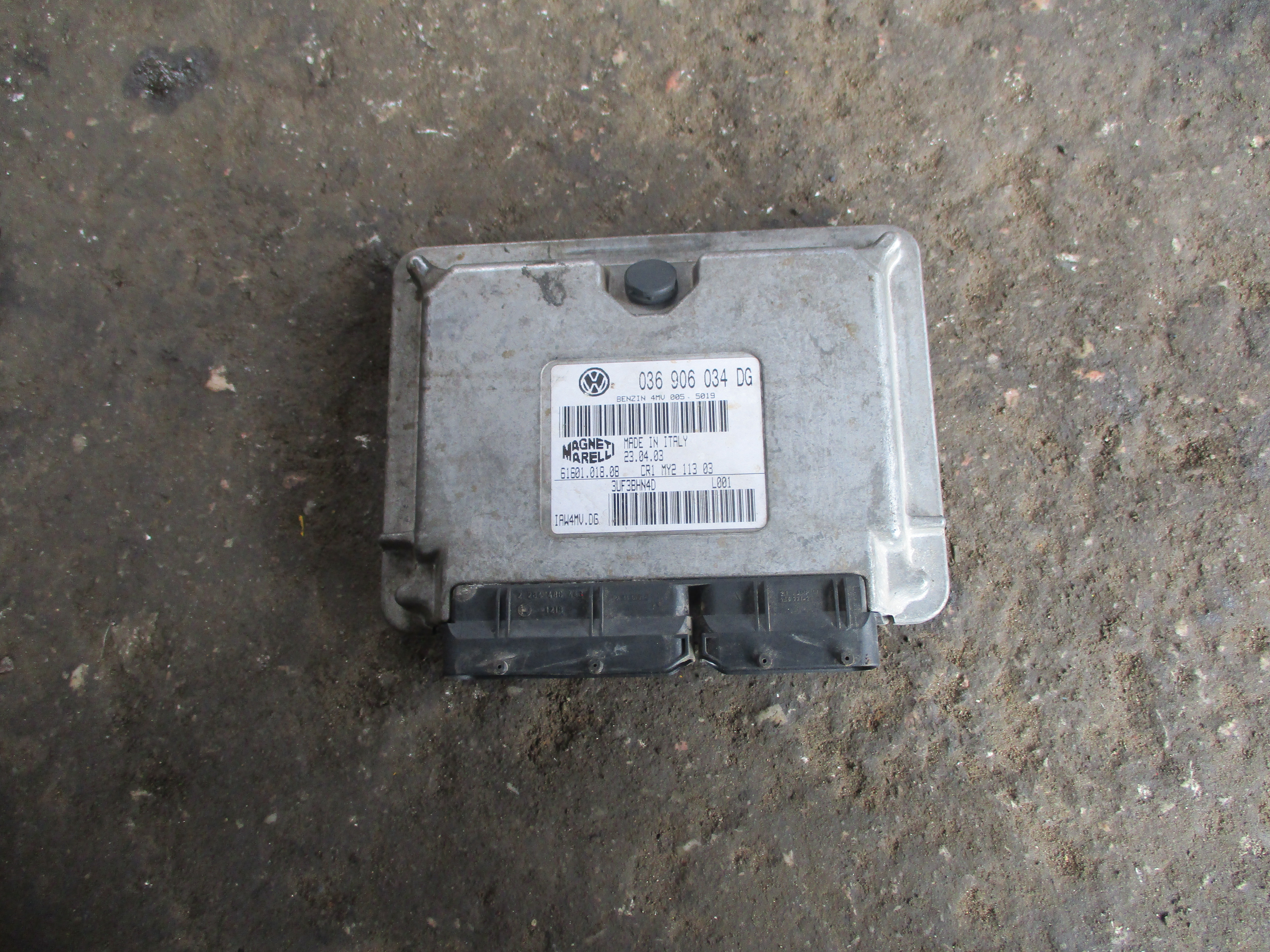 Εγκέφαλος Κινητήρα Σετ ( 036906034DG , 6160101808 ) Seat Ibiza ’04 Προσφορά.