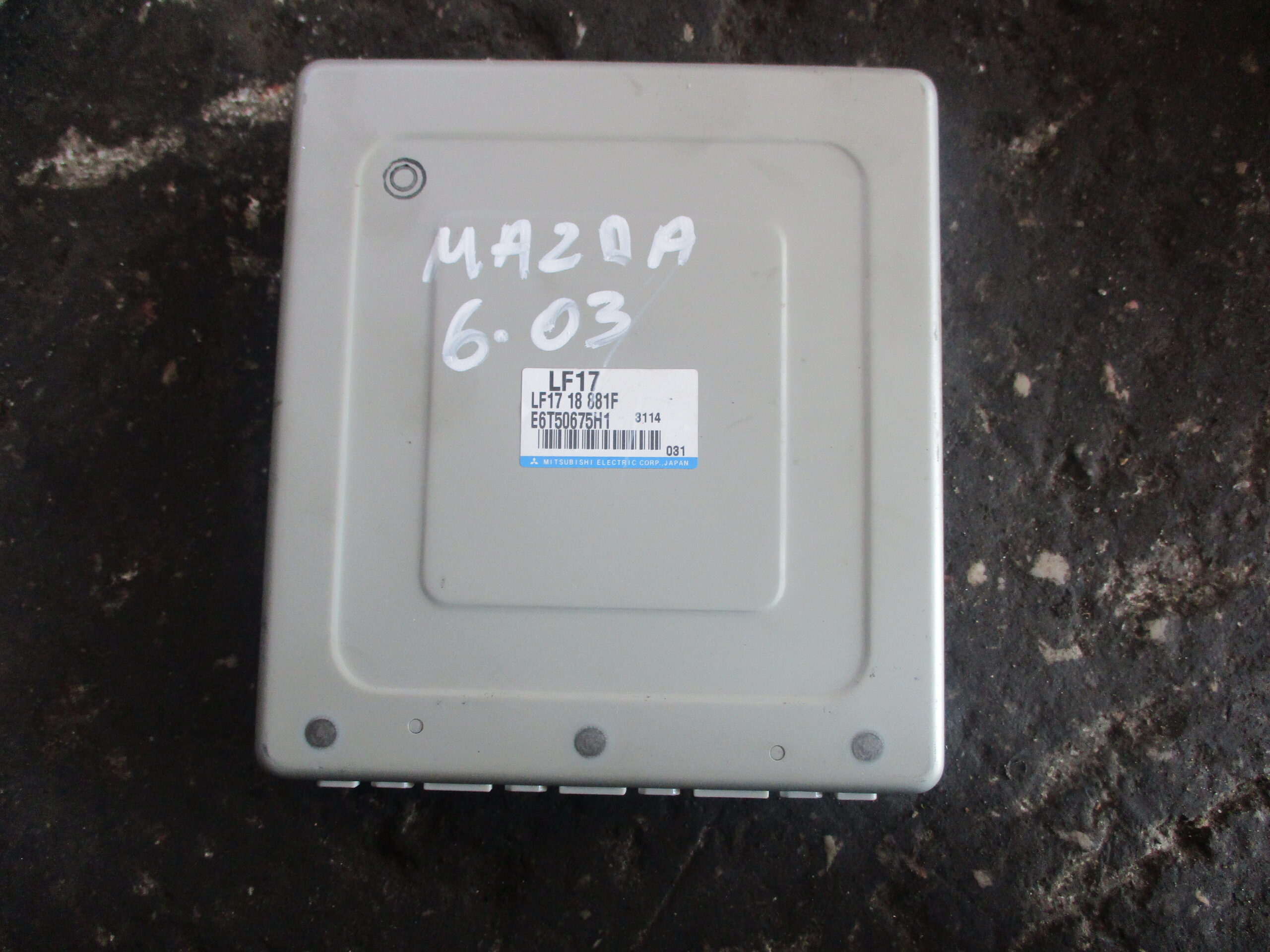 Εγκέφαλος Κινητήρα Σετ ( LF1718881F , E6T50675H1 , GJ6A675D0B ) Mazda 6 ’03 Προσφορά.