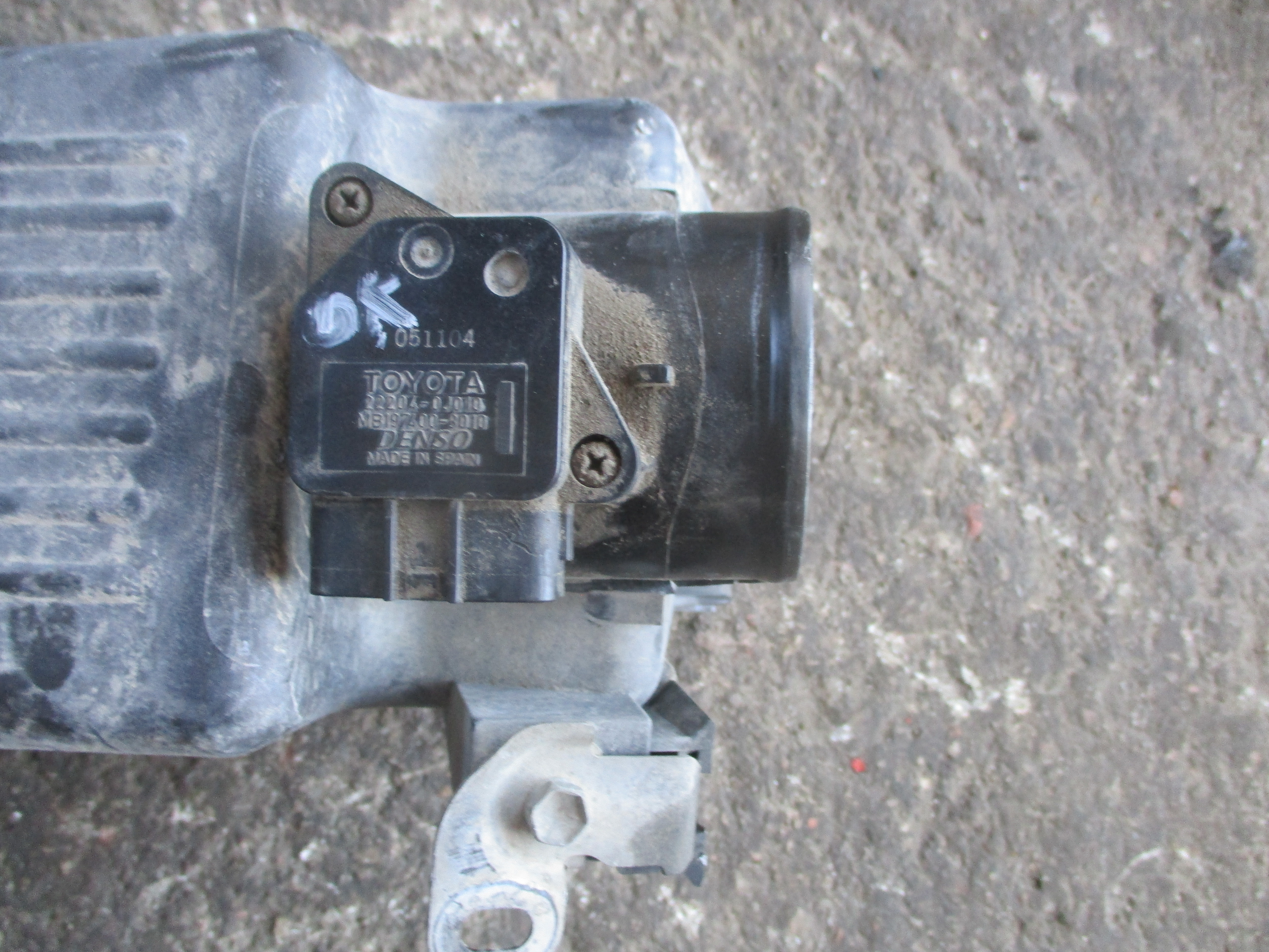 Μετρητής Μάζας Αέρα ( 22204-0J010 , MB197400-3010 ) Toyota Corolla Verso ’06 Προσφορά.