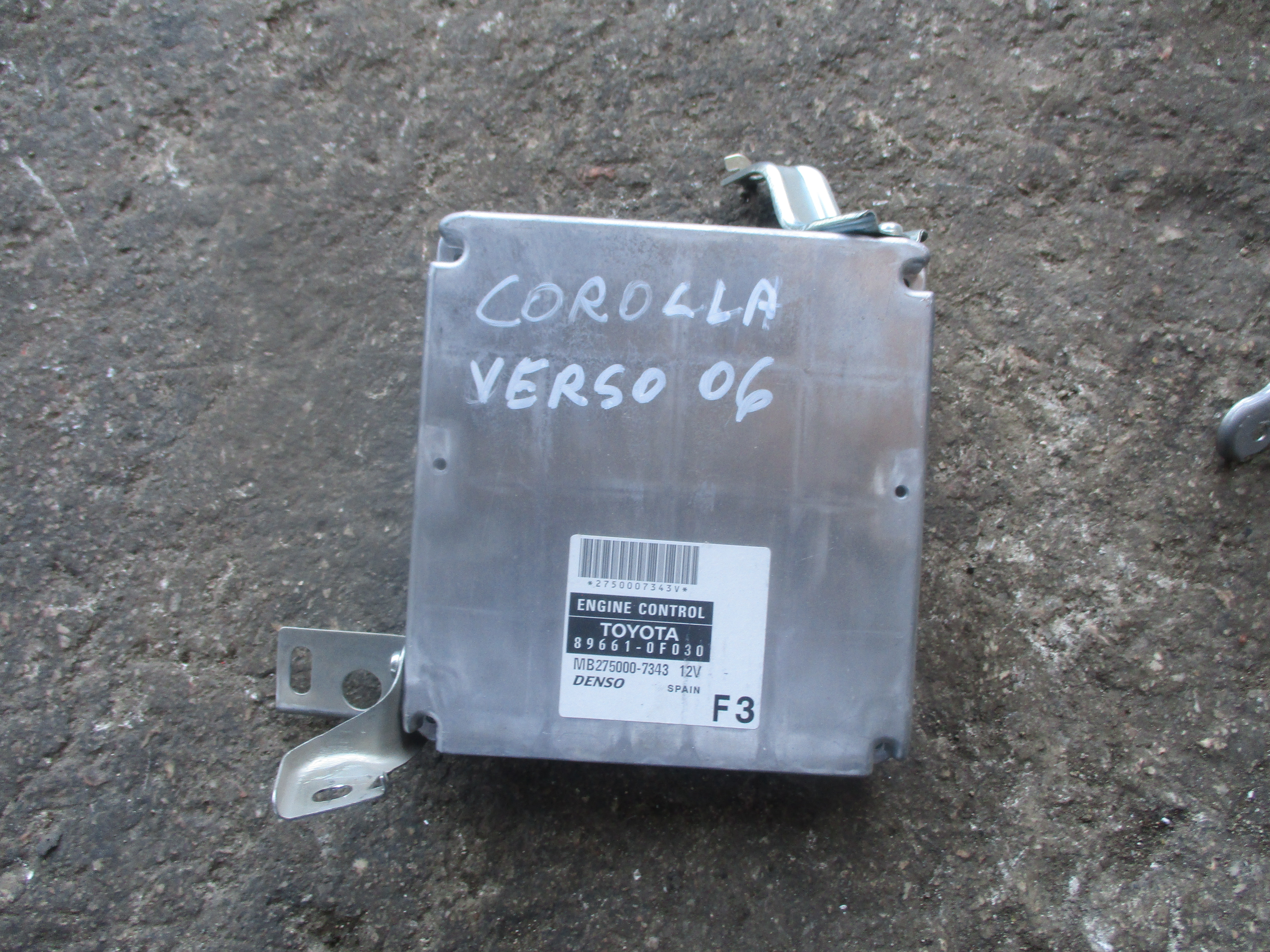 Εγκέφαλος Σετ ( 89661-0F030 , 2004DJ1452 , 2584A-R124KTY , 89780-0F020 , 89741-0F010 ) Toyota Corolla Verso ’06 Προσφορά.