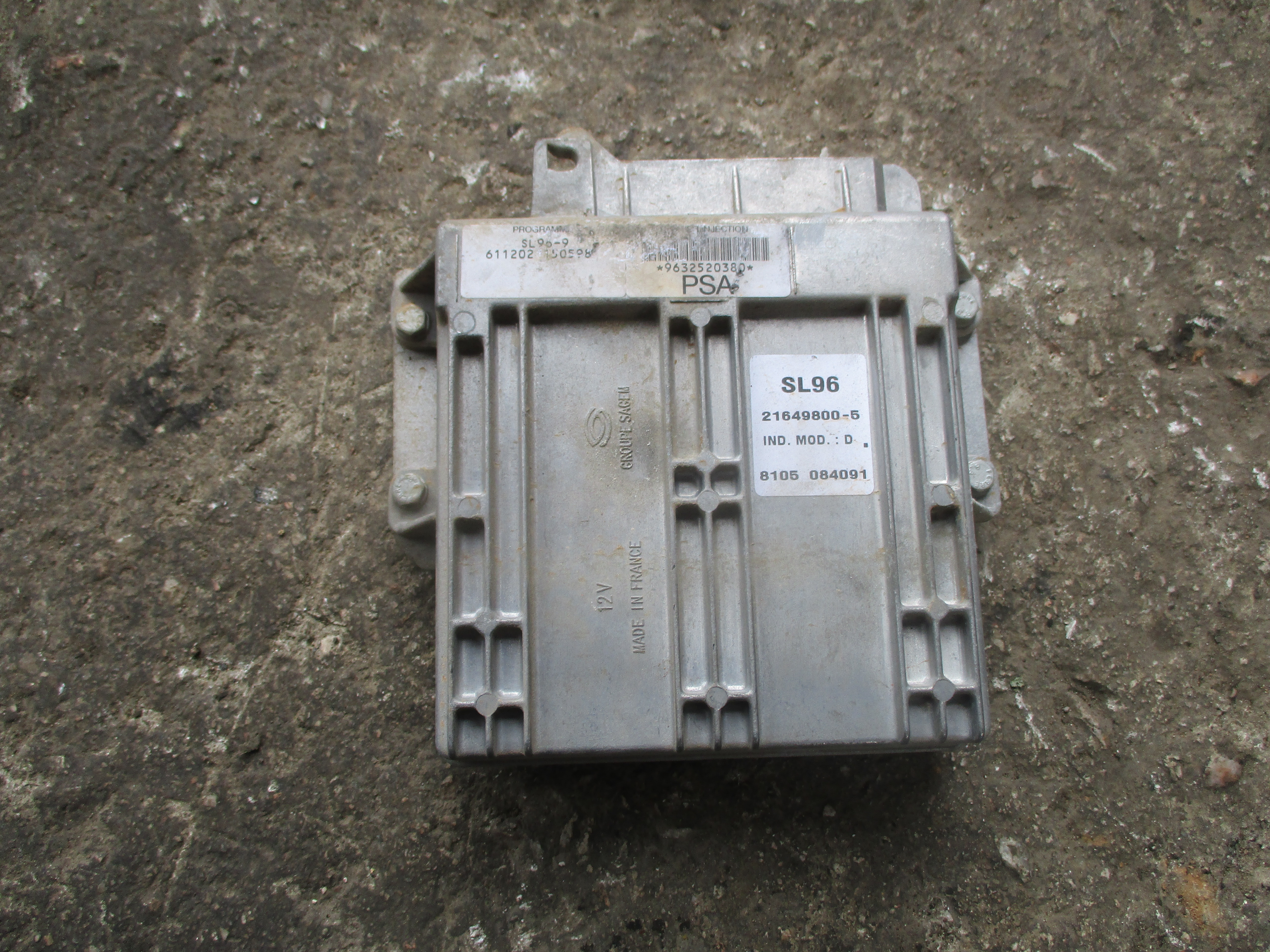 Εγκέφαλος Κινητήρα ( 21649800-5 , 9632520380 , 611202 150598 ) Citroen Berlingo ’01 Προσφορά.