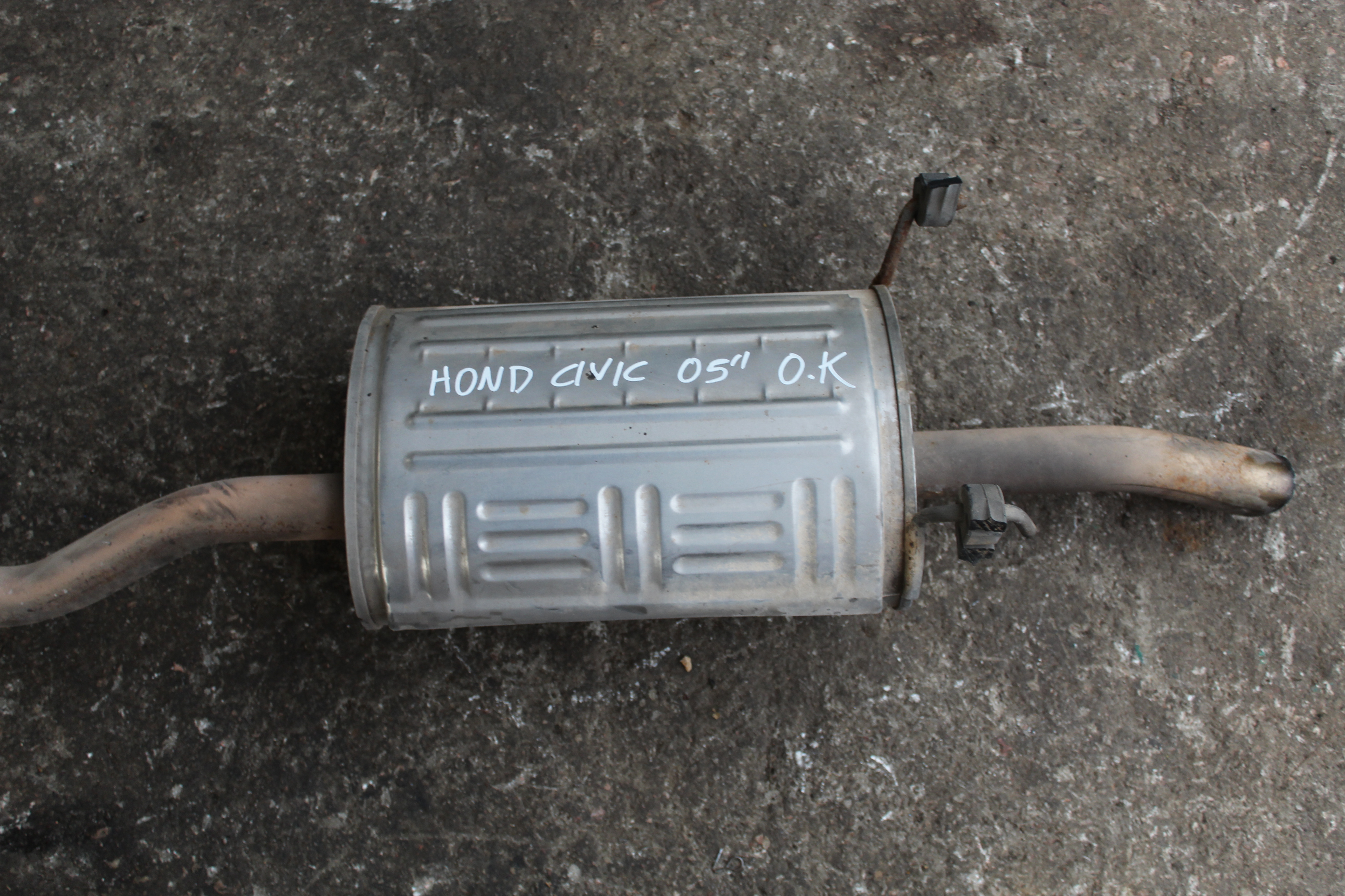 Τελικό Καζανάκι Εξάτμισης Honda Civic ’05 Προσφορά.