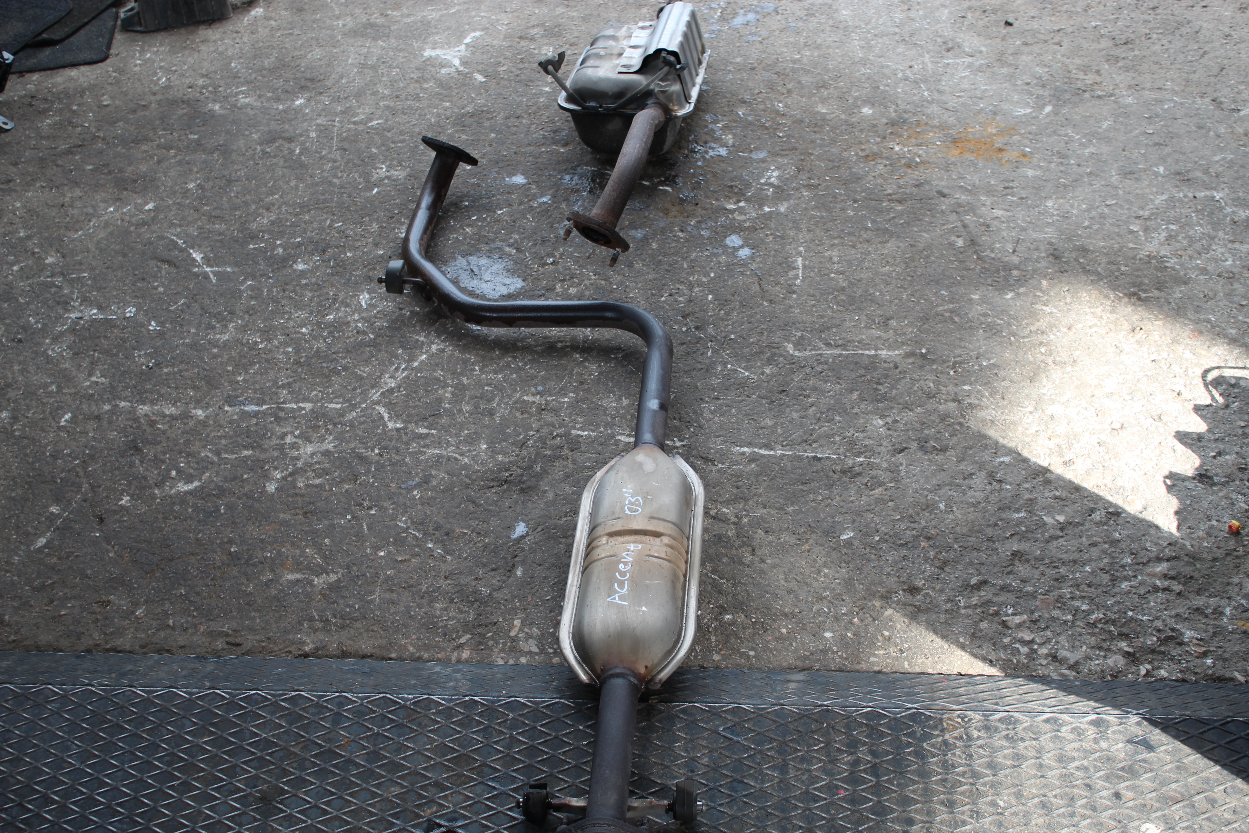 Εξάτμιση Κομπλέ Hyundai Accent ’03 Προσφορά.