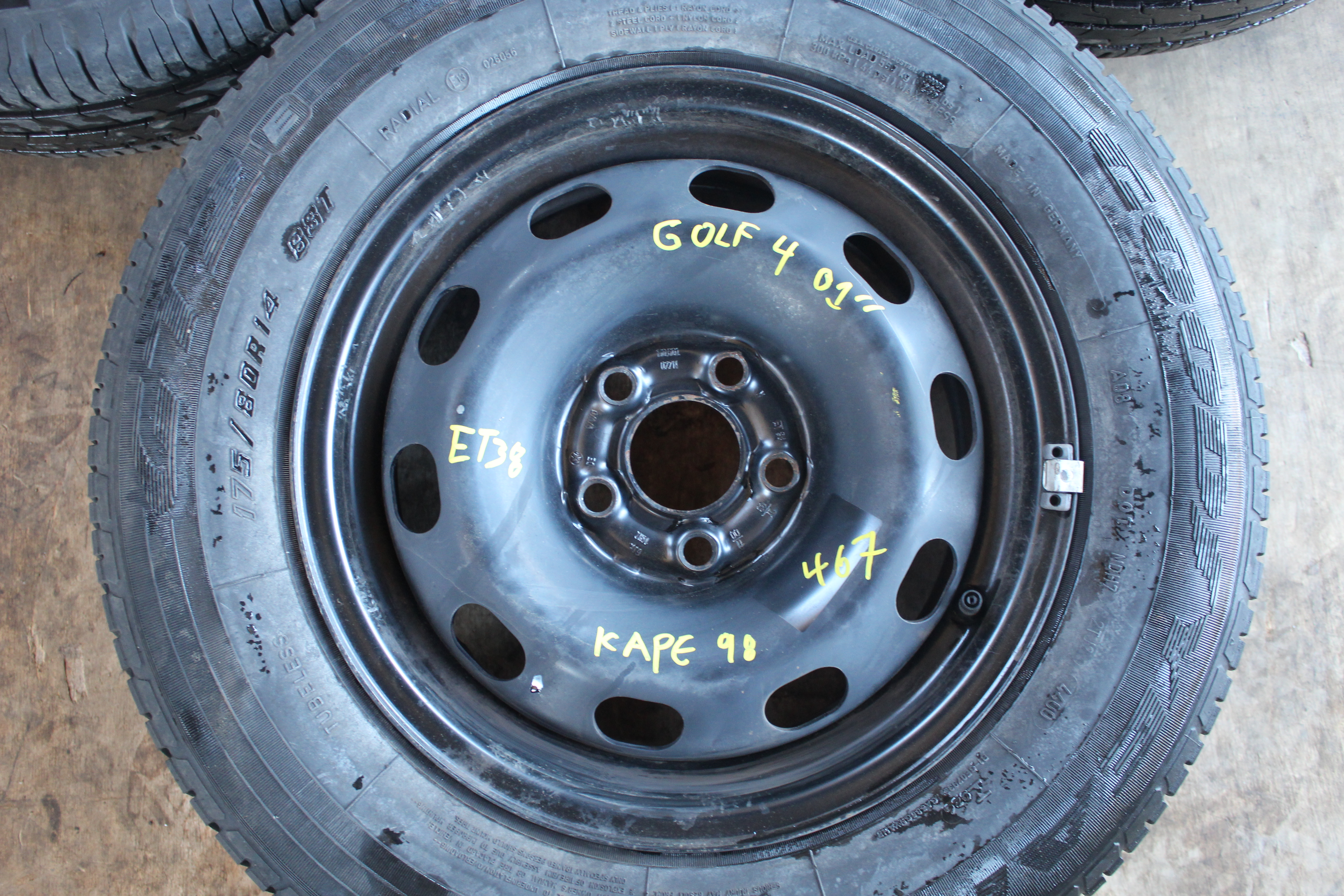 Ζάντες Σιδερένιες VW Golf ’02 Προσφορά.