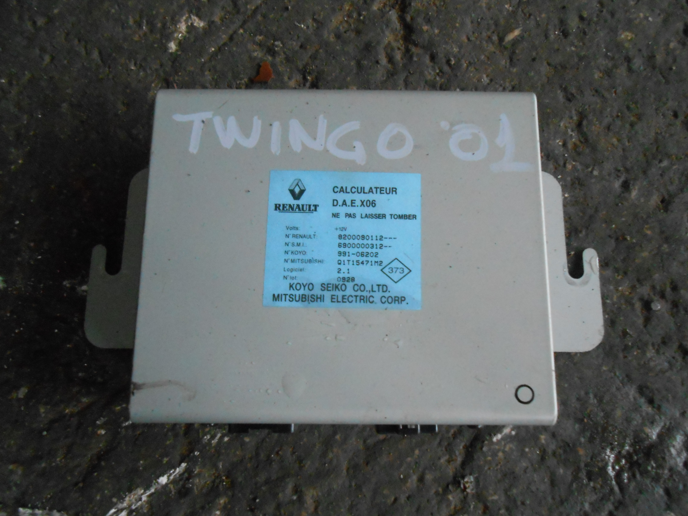 Εγκέφαλος Κινητήρα Renault Twingo ’01 Προσφορά!
