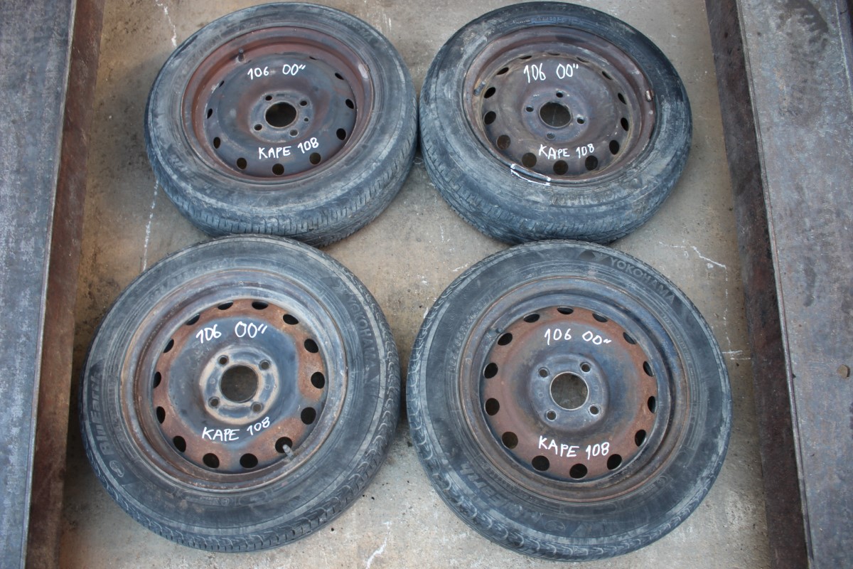 Ζάντες Σιδερένιες Peugeot 106 ’00 Προσφορά.