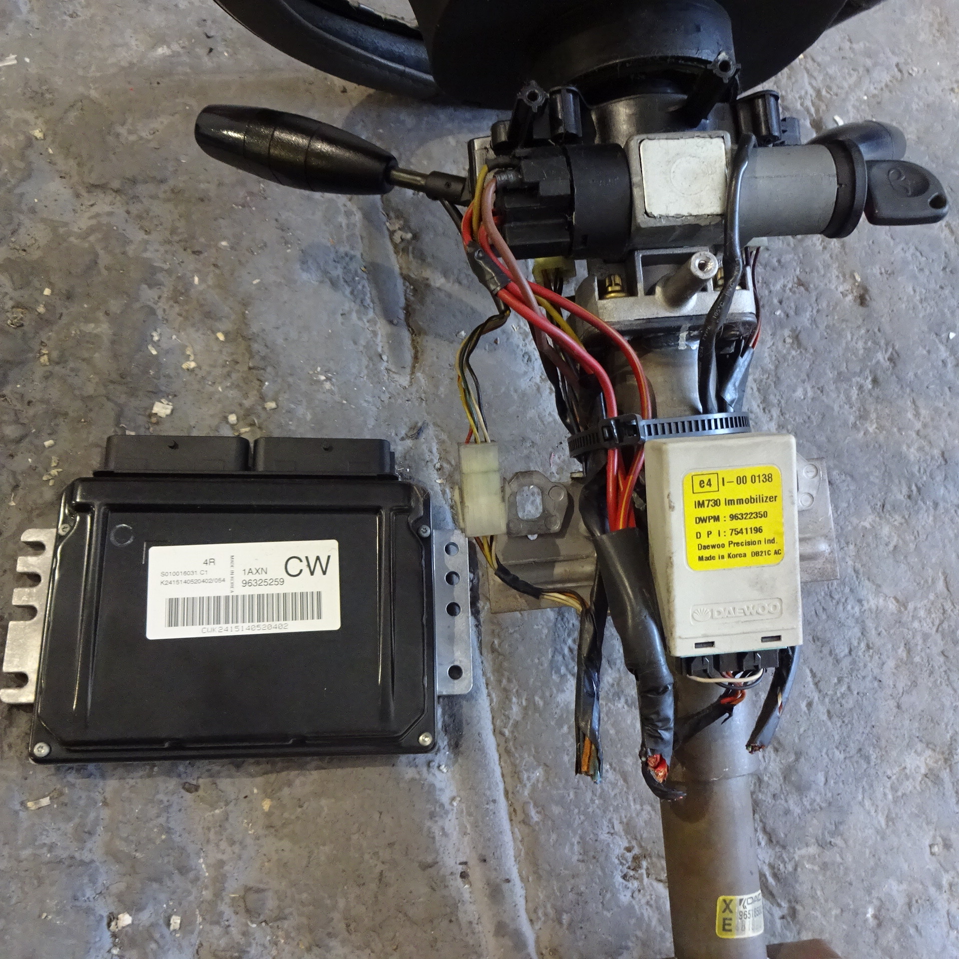 Εγκέφαλος Κινητήρα ( 96325259 , 96322350 ) Daewoo Matiz ’04 Προσφορά.