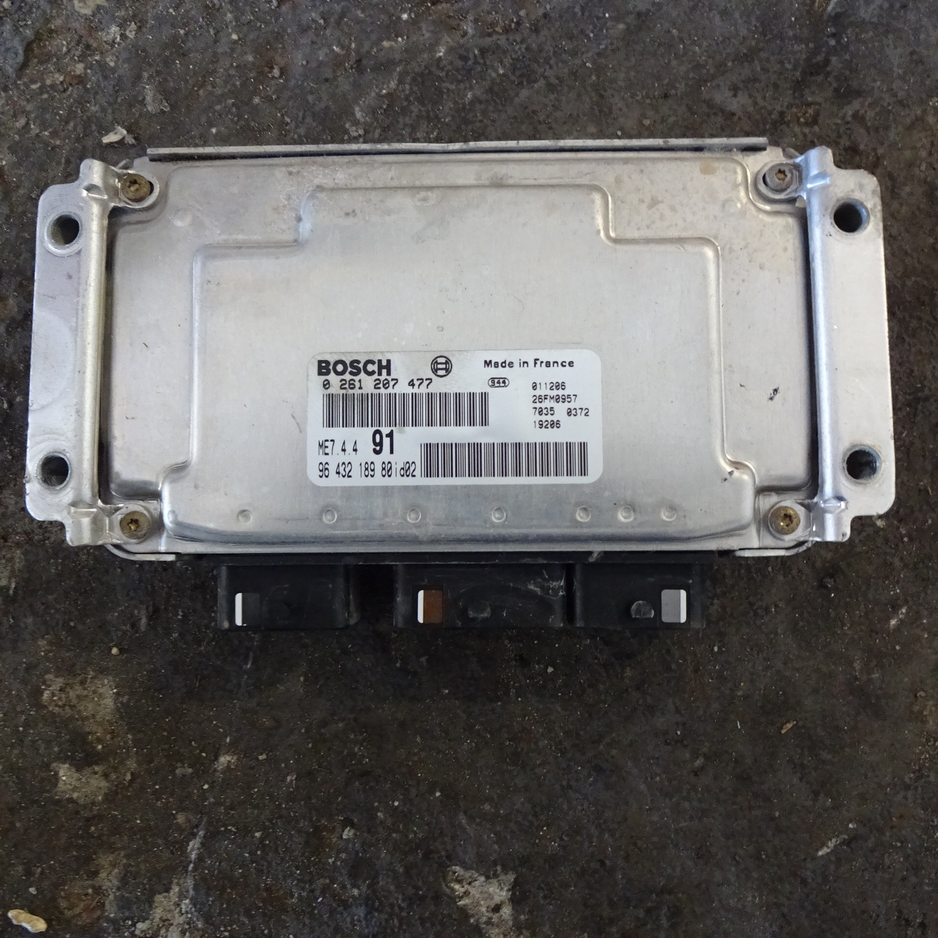 Εγκέφαλος Κινητήρα Σέτ ( 0261207477 ) Peugeot 206cc ’03 Σούπερ Προσφορά Μήνα