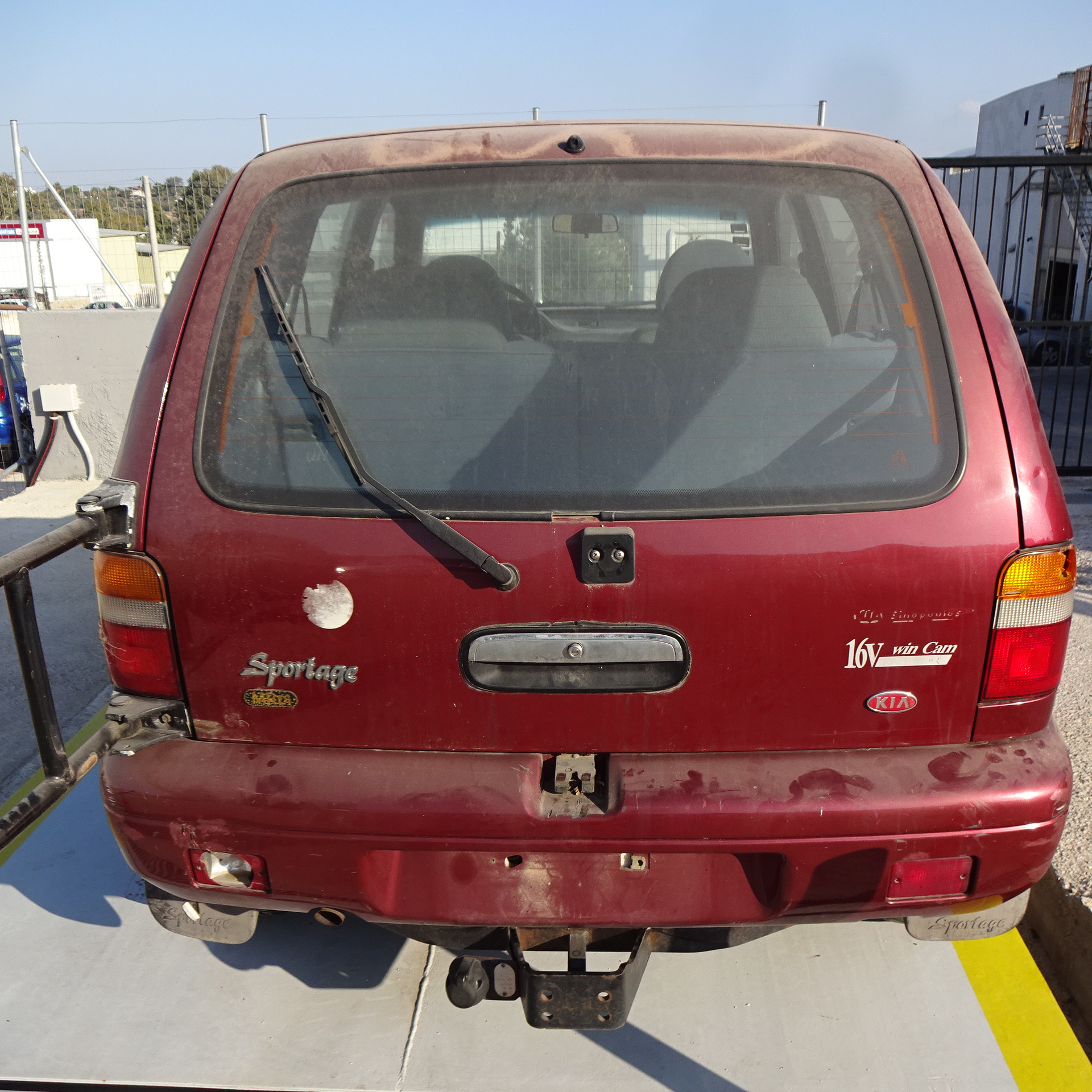 Προφυλακτήρας Πίσω Kia Sportage ’98 Προσφορά.