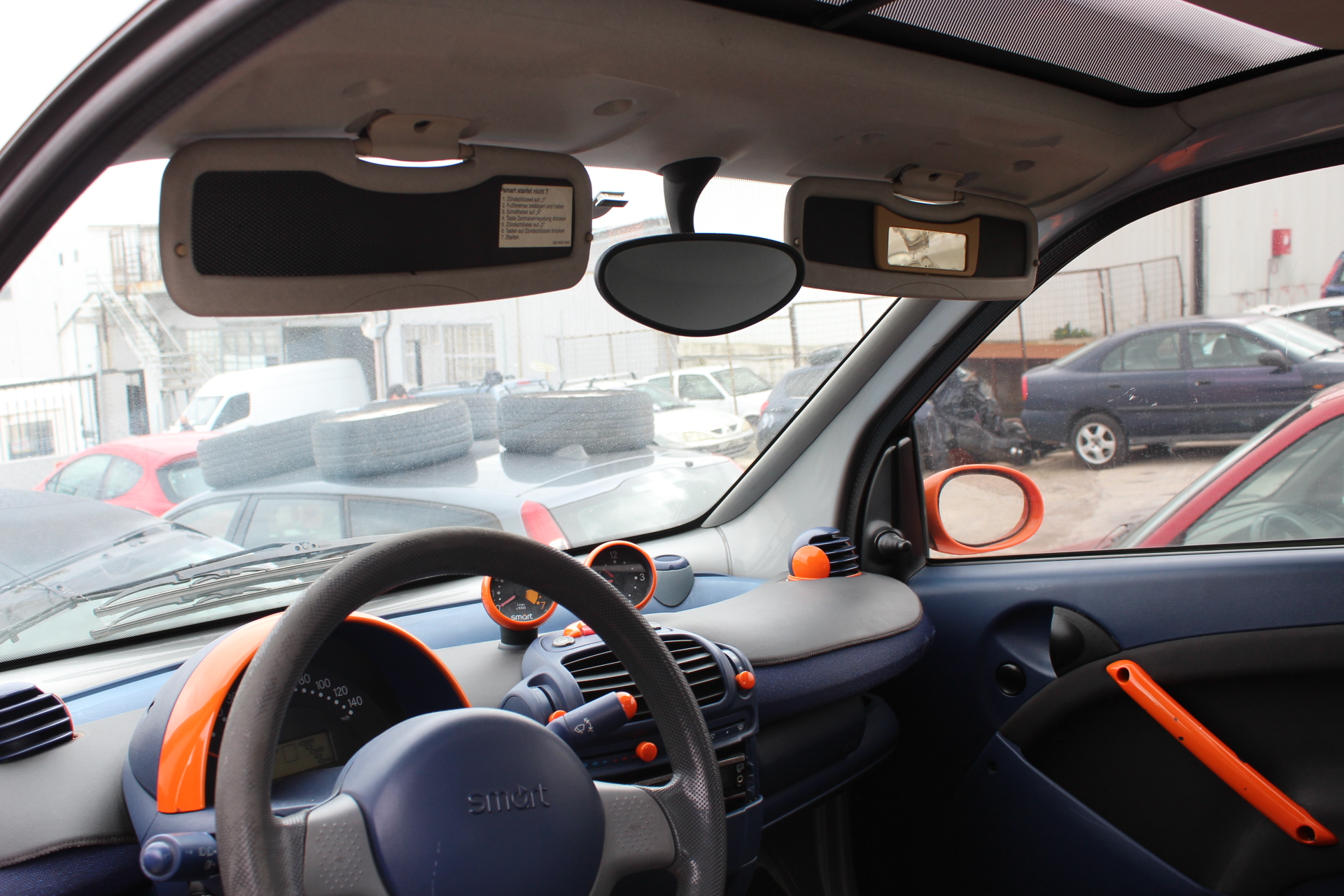 Καθρέπτης Εσωτερικός Smart ForTwo ’05