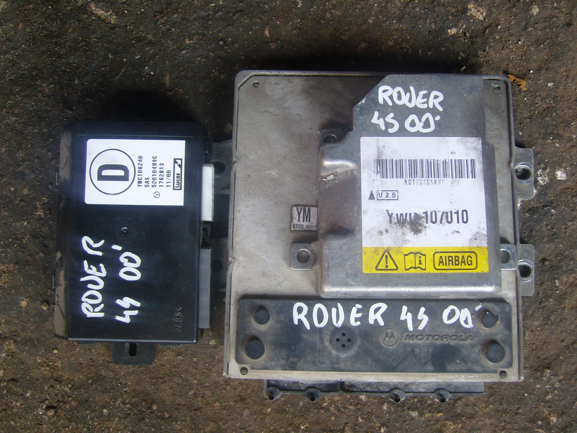 Εγκέφαλος Κινητήρα Σετ (YW0107010) Rover 45 ’01