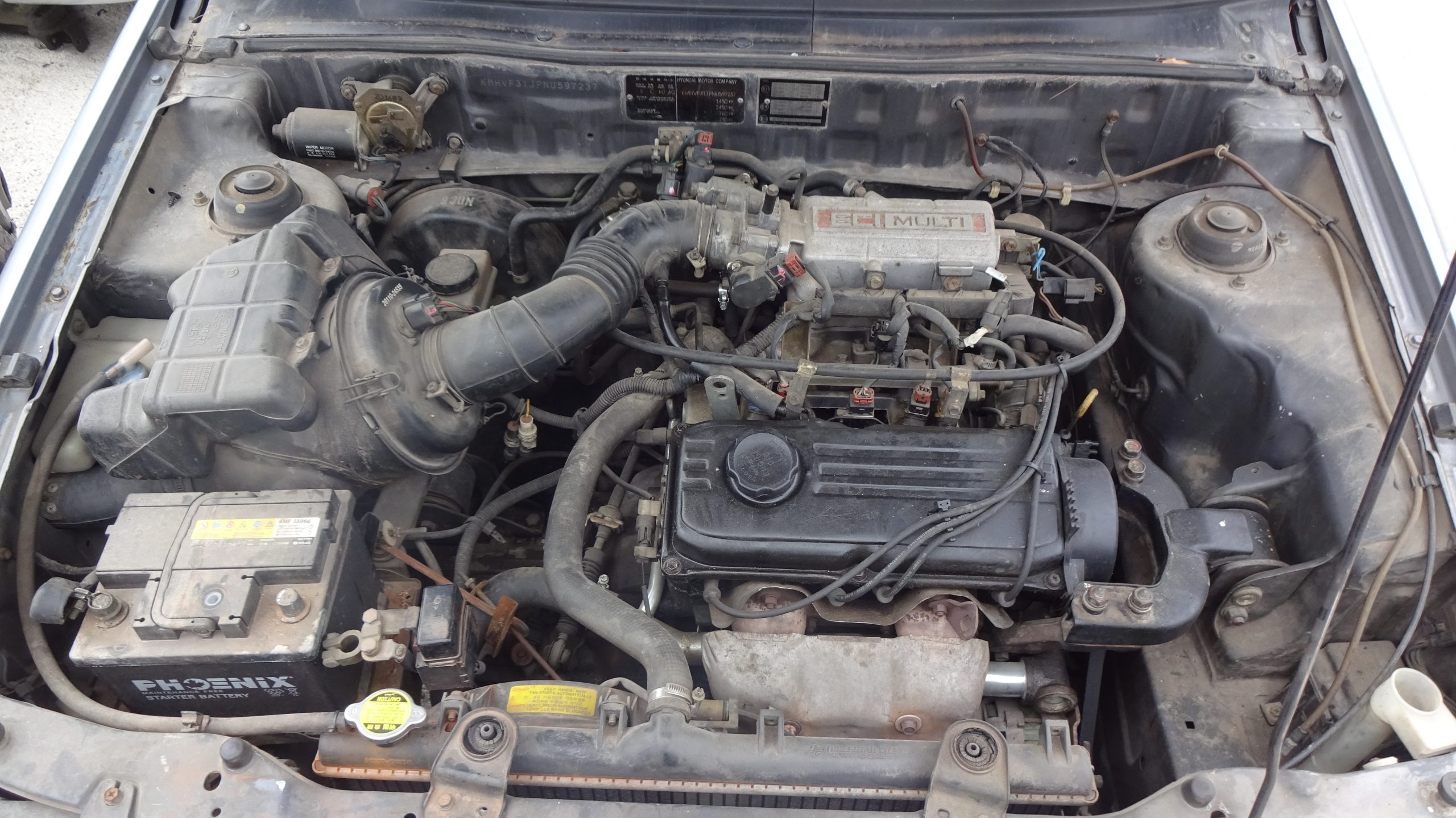 Μπεκιέρα με Μπέκ Hyundai Excel ’92