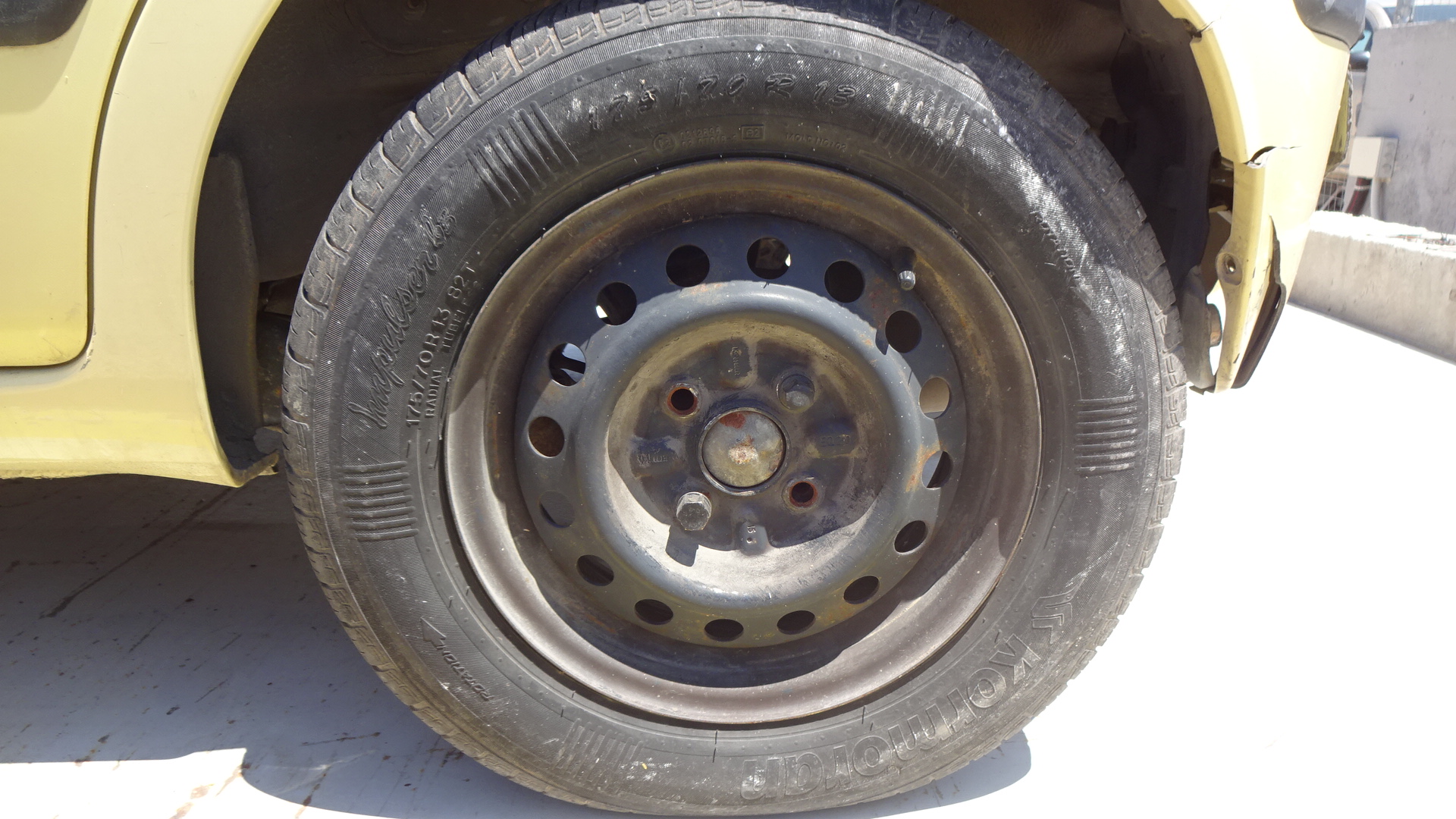 Ζάντες Σιδερένιες Fiat Panda ’04 Προσφορά.