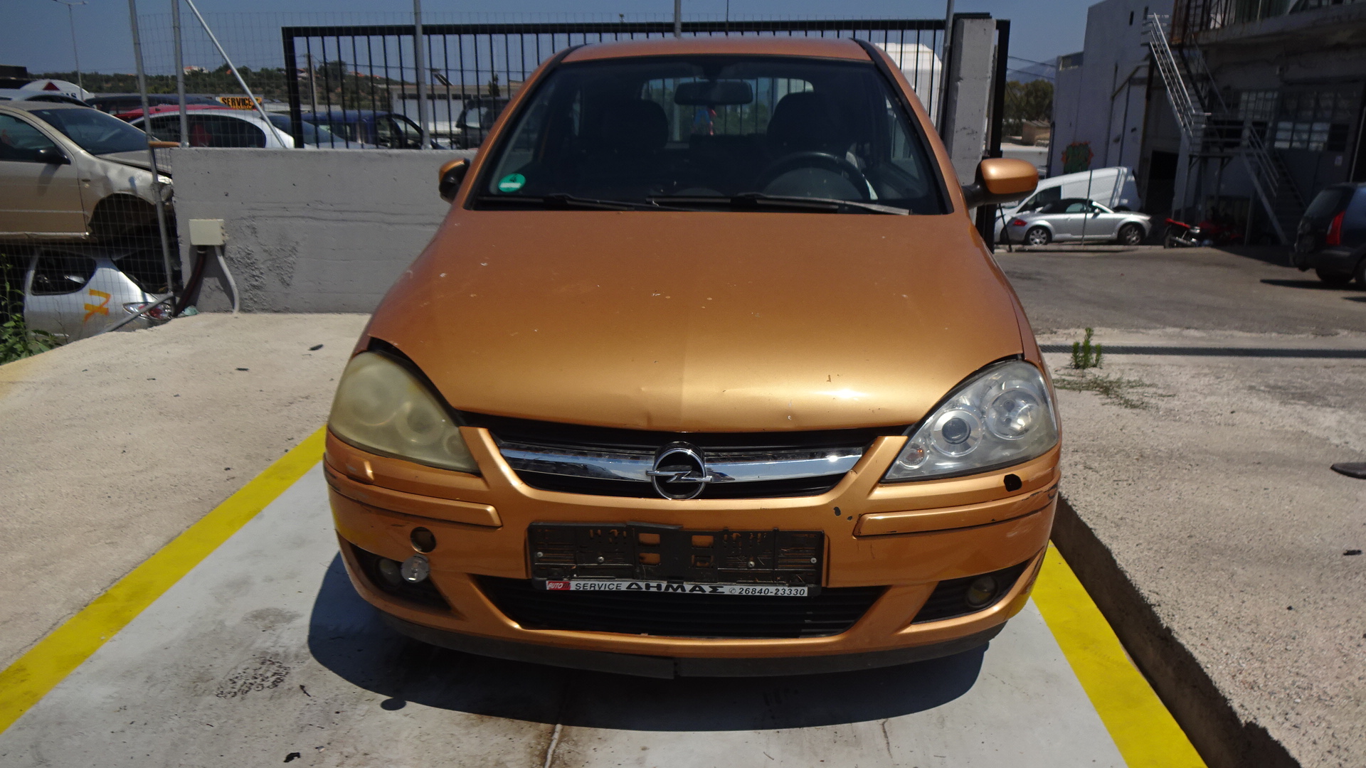 Τελικό καζανάκι εξάτμισης Opel Corsa C ’04 Προσφορά.