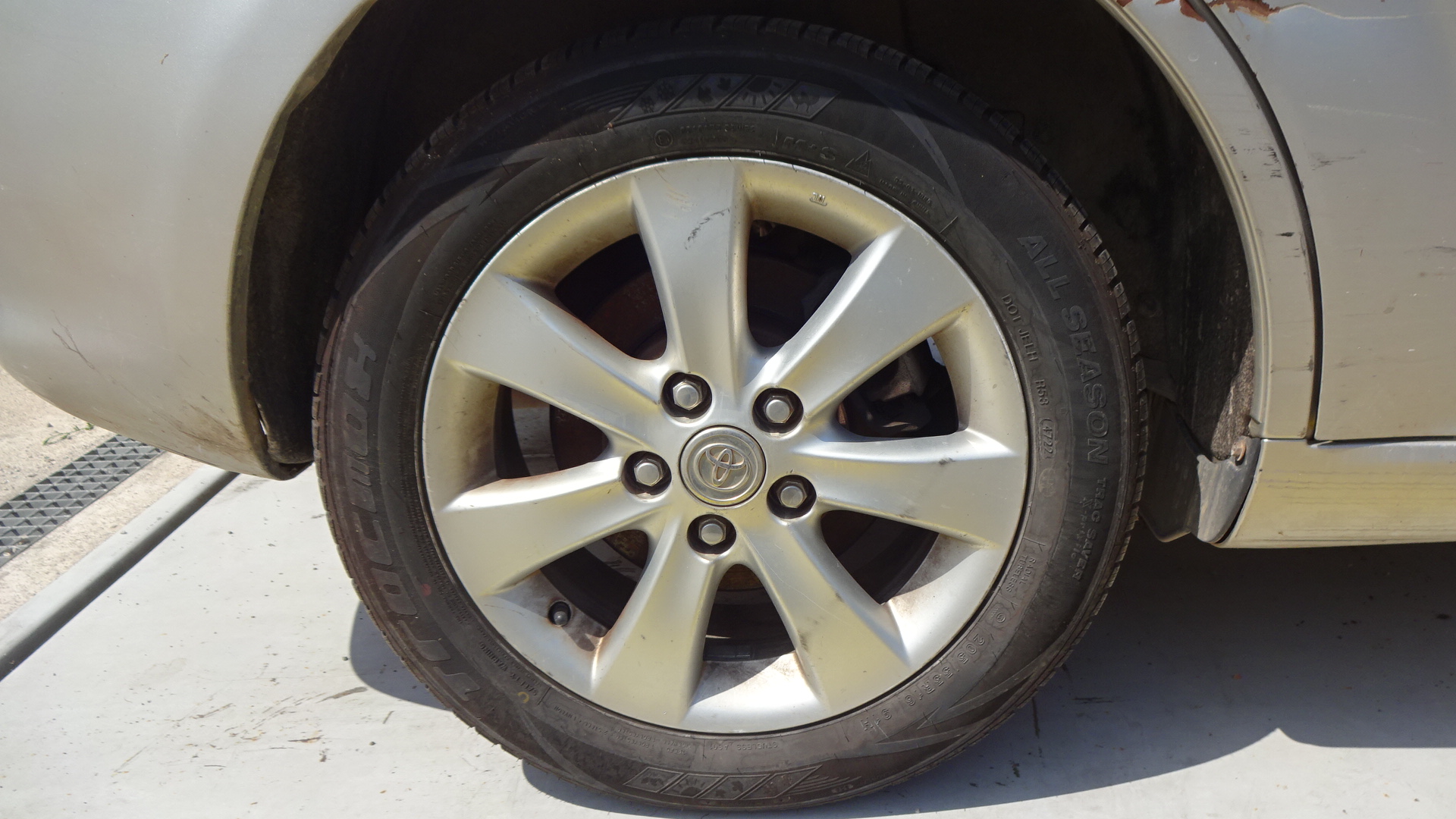 Ζάντες Αλουμινίου Toyota Corolla Verso ’07 Προσφορά