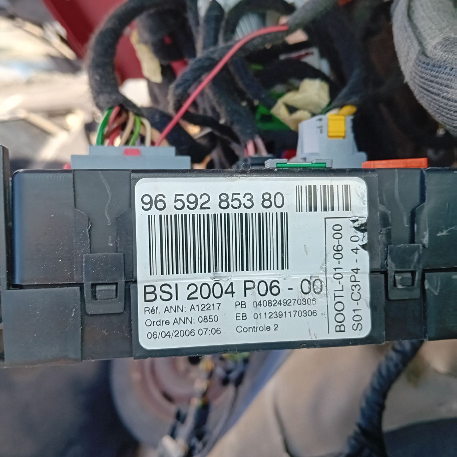 Ασφαλειοθήκη (BSI) (9659285380) Peugeot 207 ’06