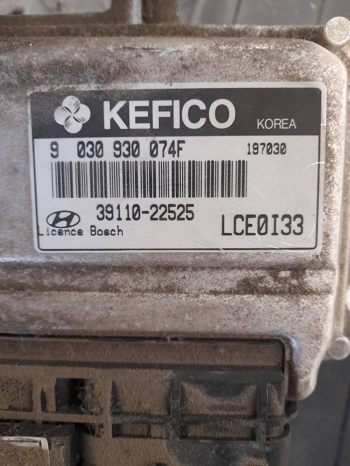 Εγκέφαλος Κινητήρα Σετ ( 3911022525 ) Hyundai Accent ’99