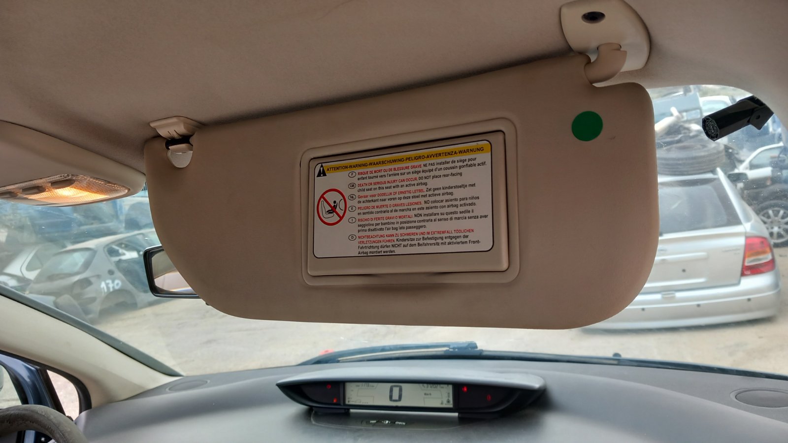 Σκιάδια Οδηγού-Συνοδηγού Citroen C4 ’05 Προσφορά