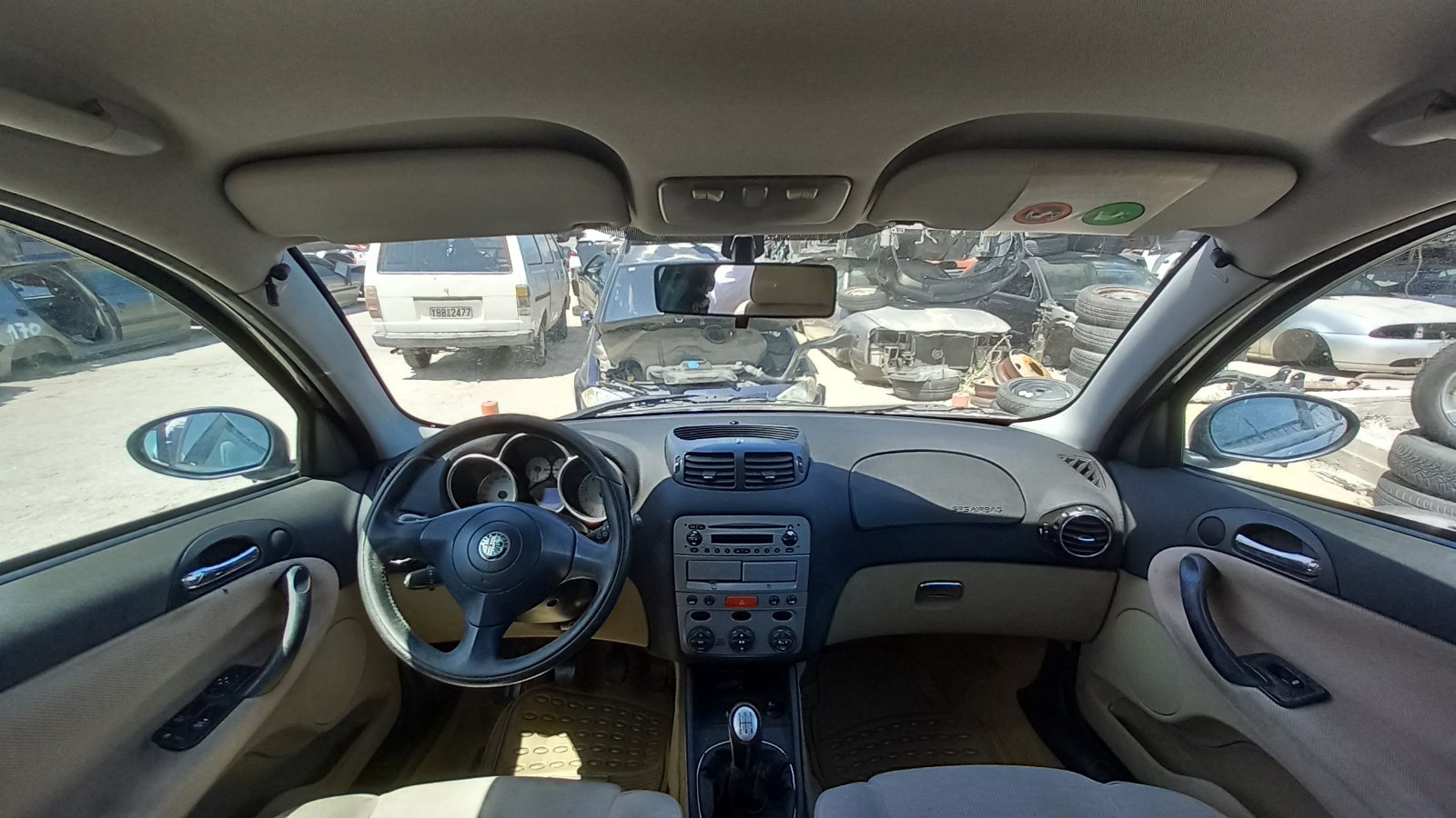 Αερόσακοι Σετ Κομπλέ Alfa Romeo 147 ’02 Προσφορά