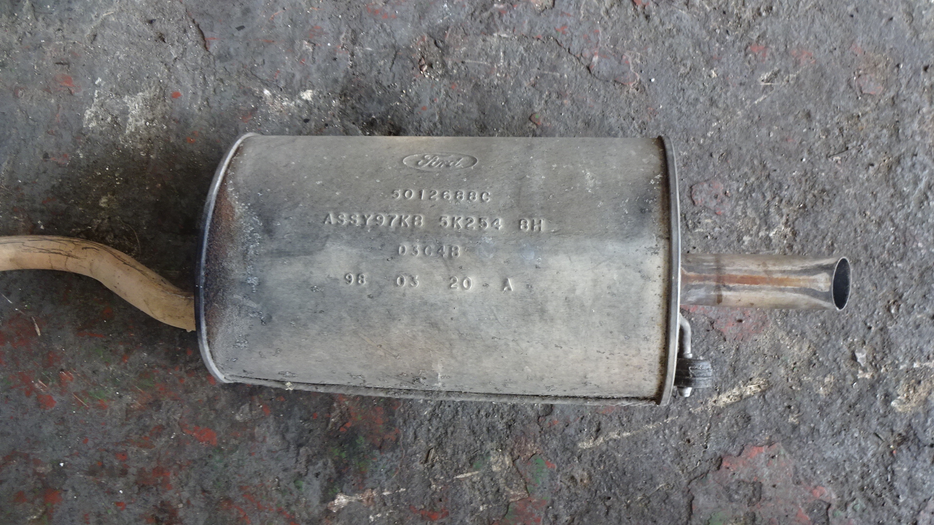 Τελικό Καζανάκι Εξάτμισης Ford Ka ’99 Προσφορά