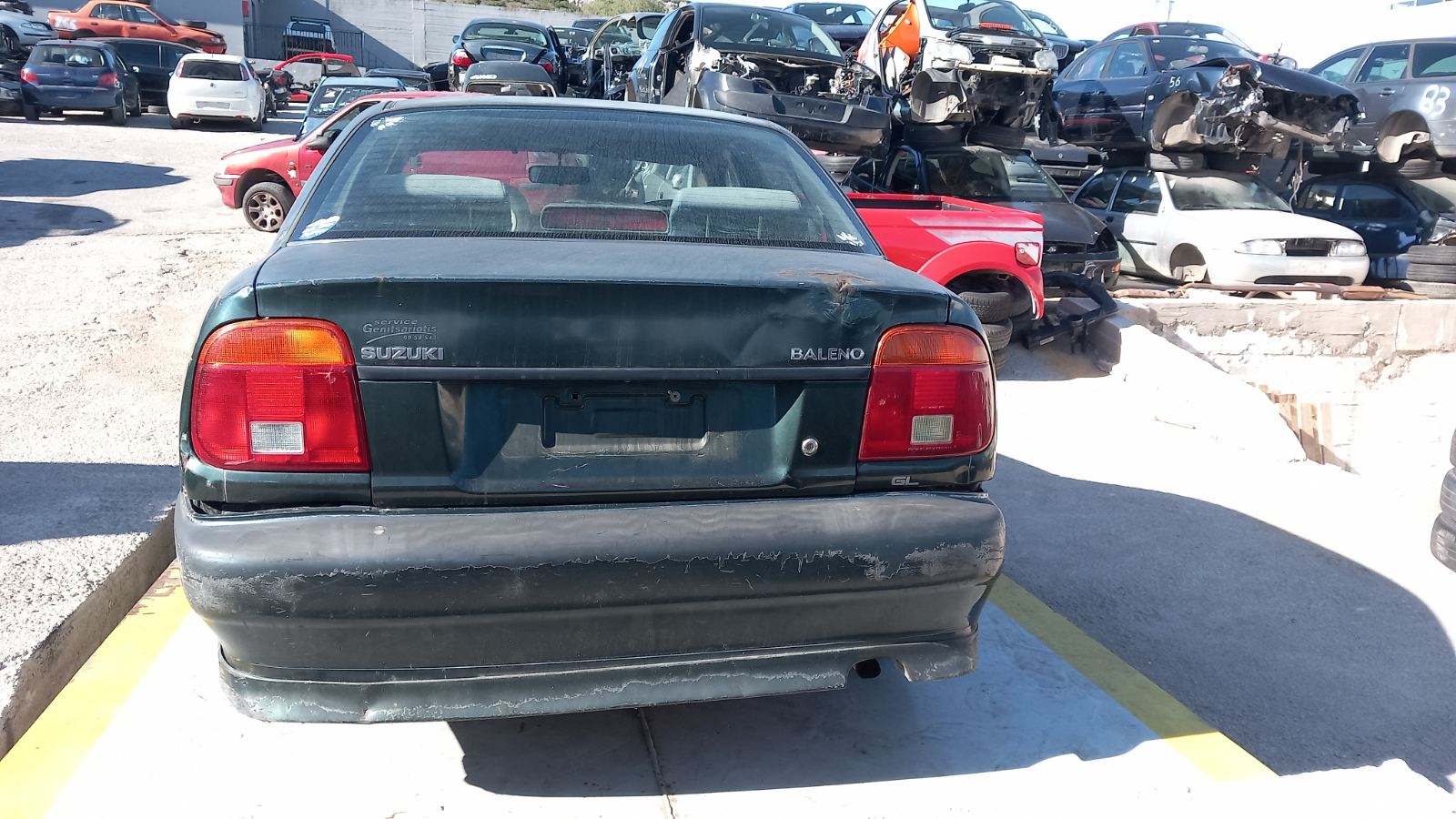 Προφυλακτήρας Πίσω Suzuki Baleno ‘00 Προσφορά