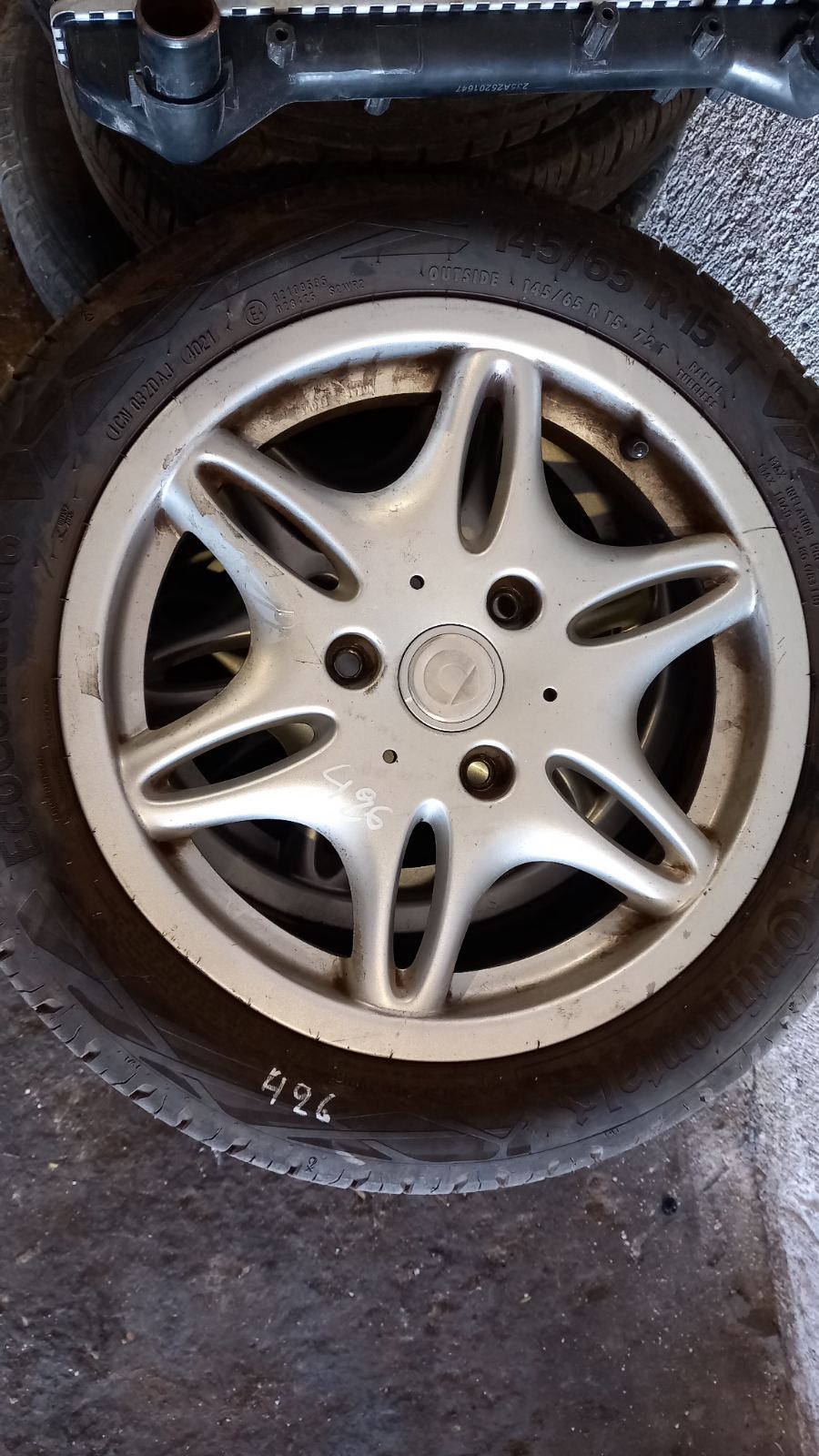 Ζάντες Αλουμινίου Smart Fortwo ’04 Προσφορά