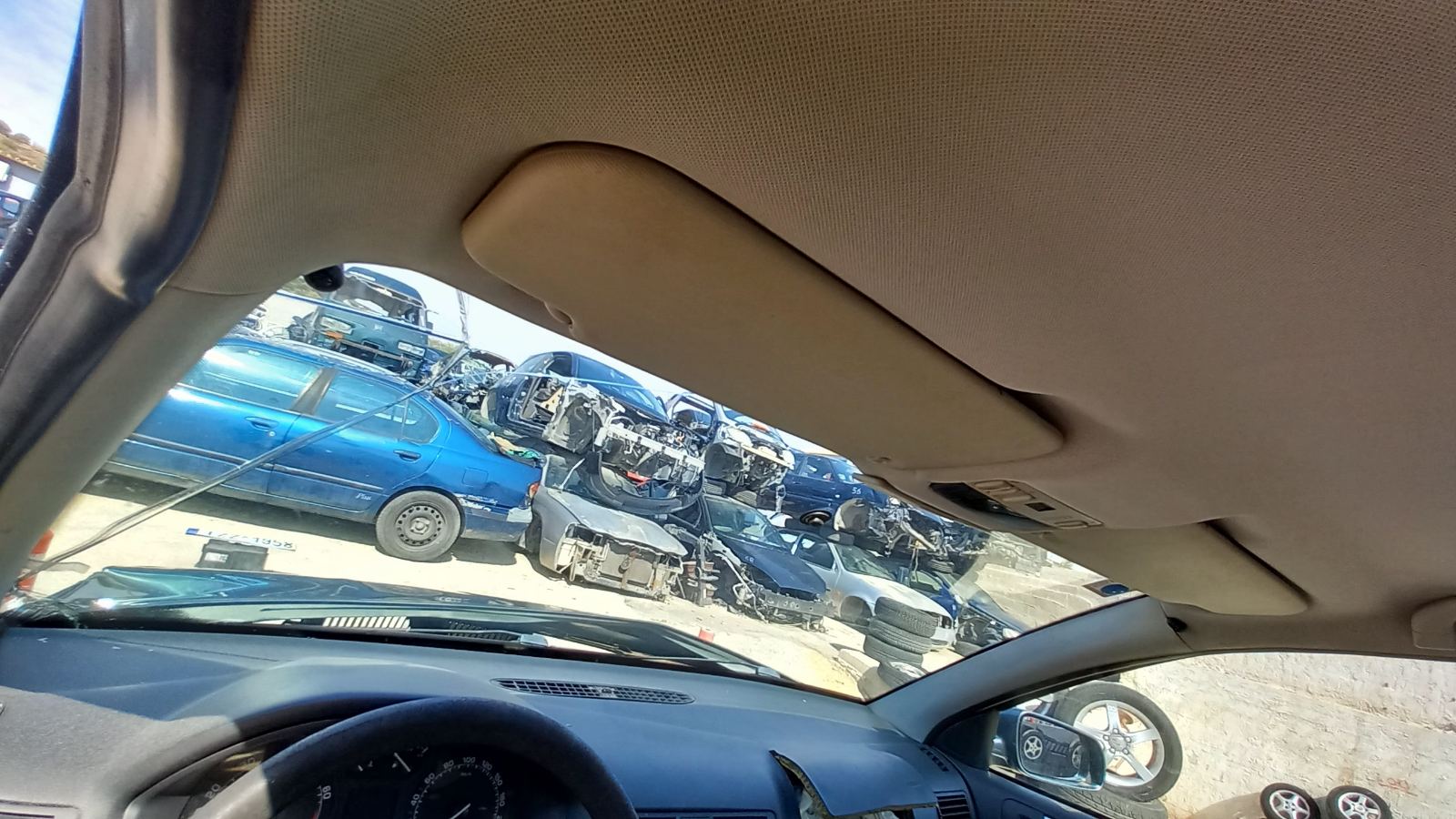 Σκιάδια Οδηγού-Συνοδηγού Skoda Octavia ’03 Προσφορά