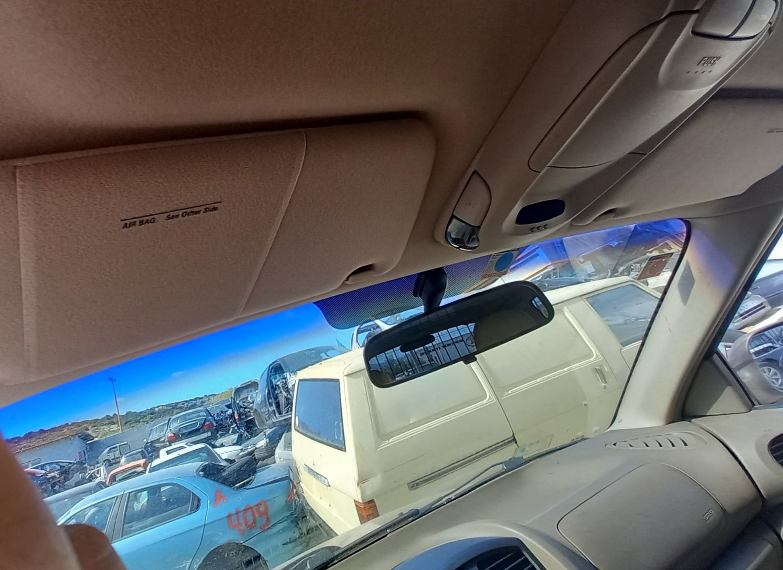 Σκιάδια Οδηγού-Συνοδηγού Hyundai Santa Fe ’03 Προσφορά