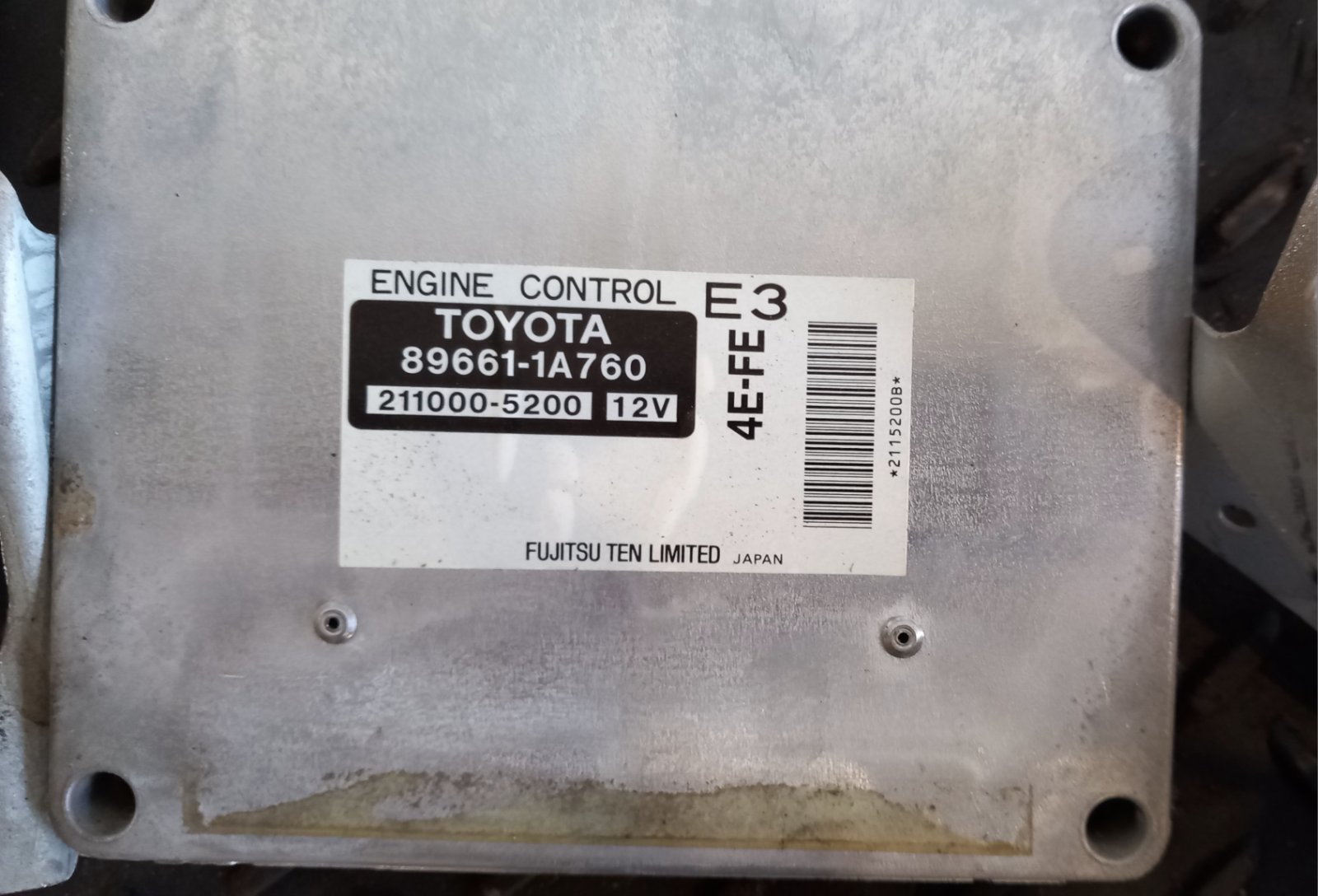 Εγκέφαλος Κινητήρα Σετ ( 896611A760 ) Toyota Corolla ’99 Προσφορά