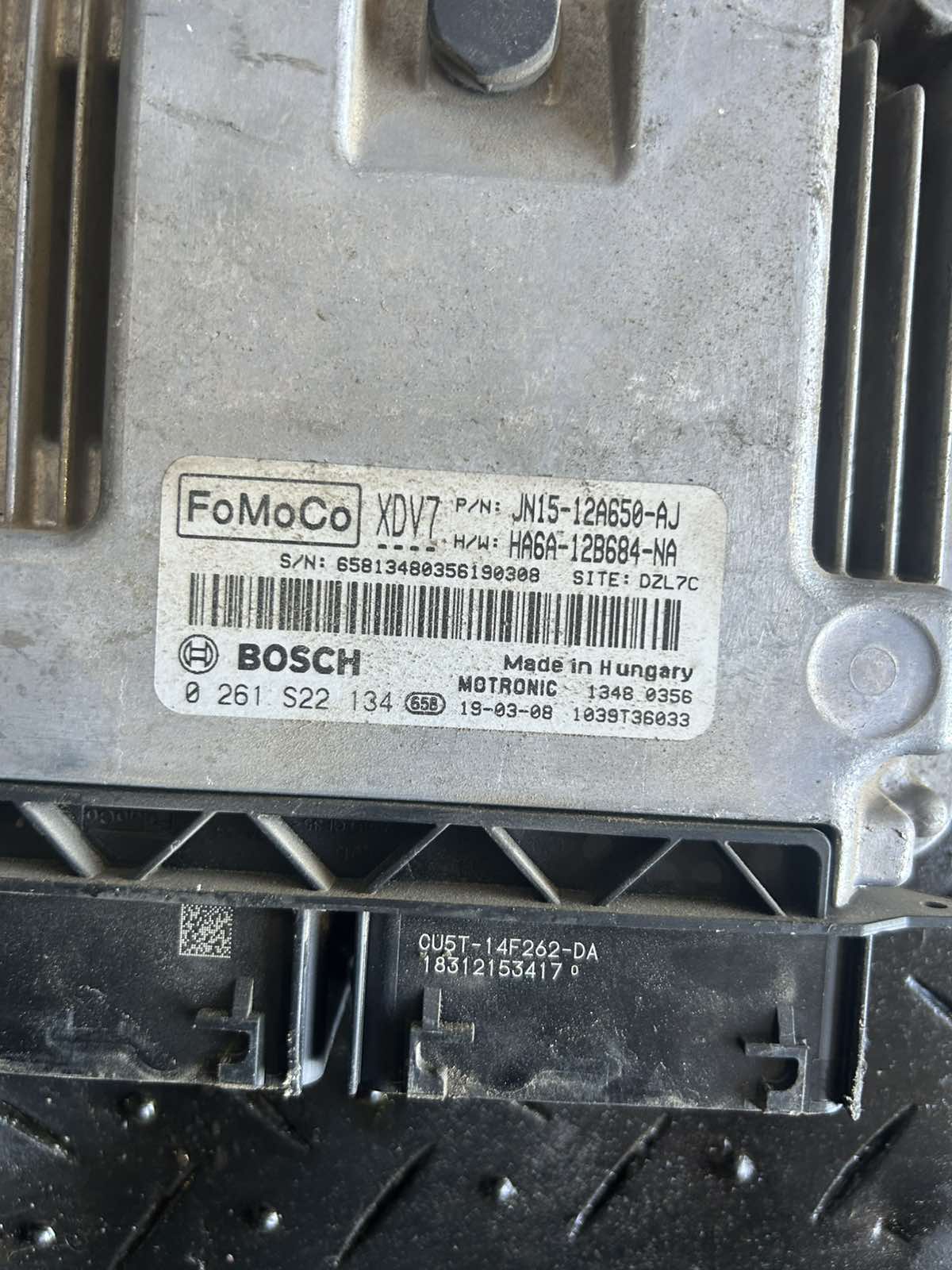 Εγκέφαλος Κινητήρα Σετ ( HA6A12B684NA , 0261S22134 ) Ford EcoSport ’19 Προσφορά