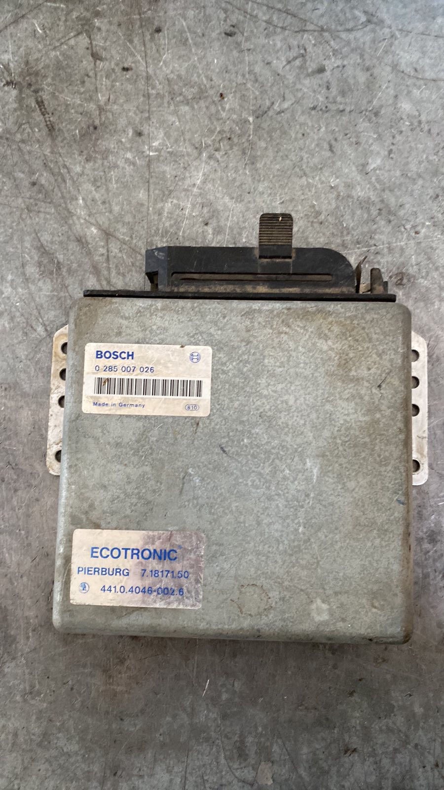 Εγκέφαλος Κινητήρα ( 0285007026 ) Skoda Felicia ’98 Προσφορά