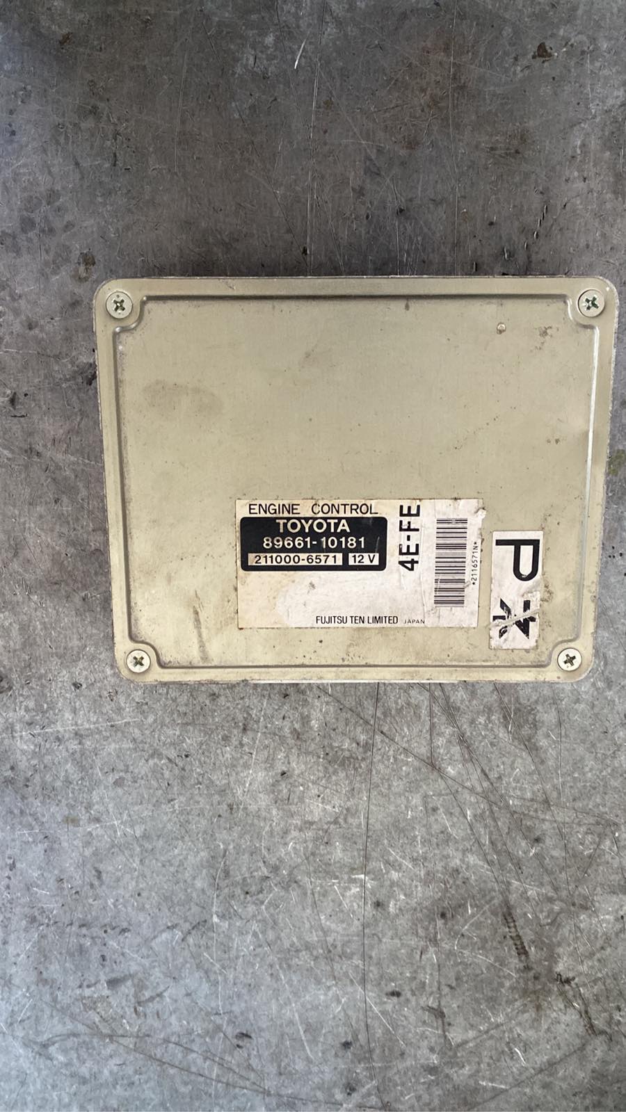 Εγκέφαλος Κινητήρα ( 8966110181 ) Toyota Starlet ’98 Προσφορά